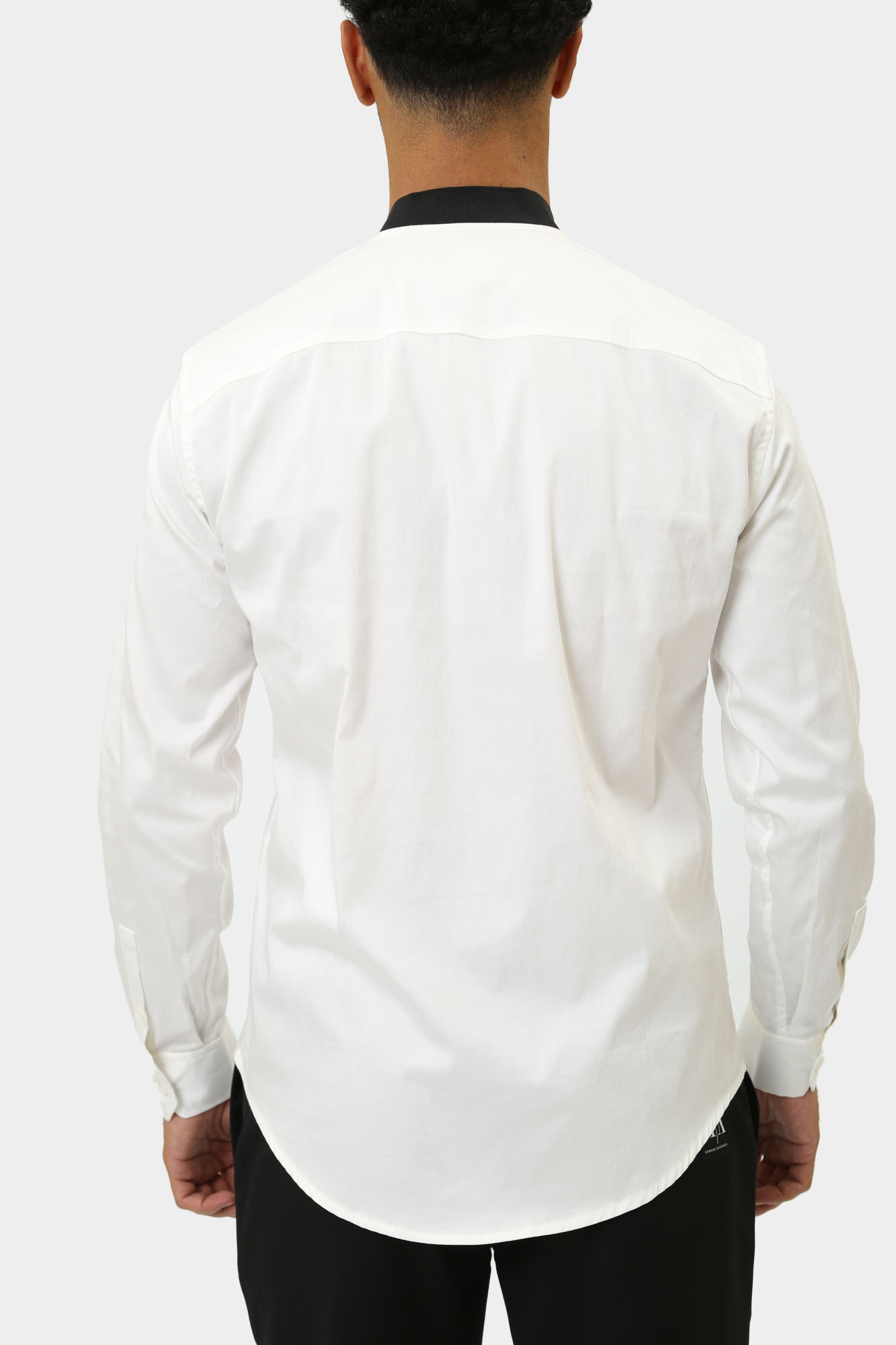 XM000015_AF10192 Рубашка с длинным рукавом Armani Exchange Белый