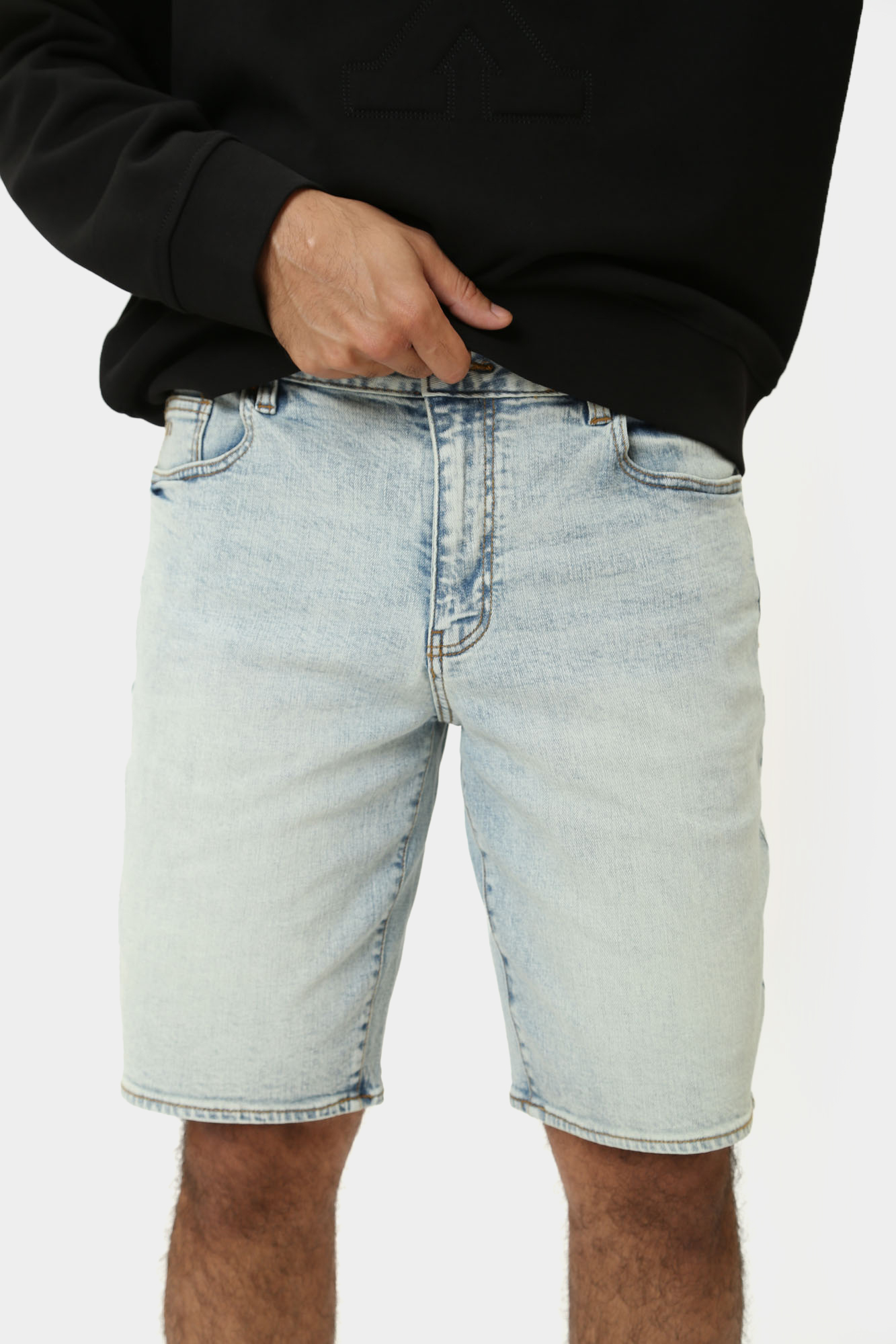 3DZJ65_Z1XLZ_25EU Шорты джинсовые Armani Exchange Синий