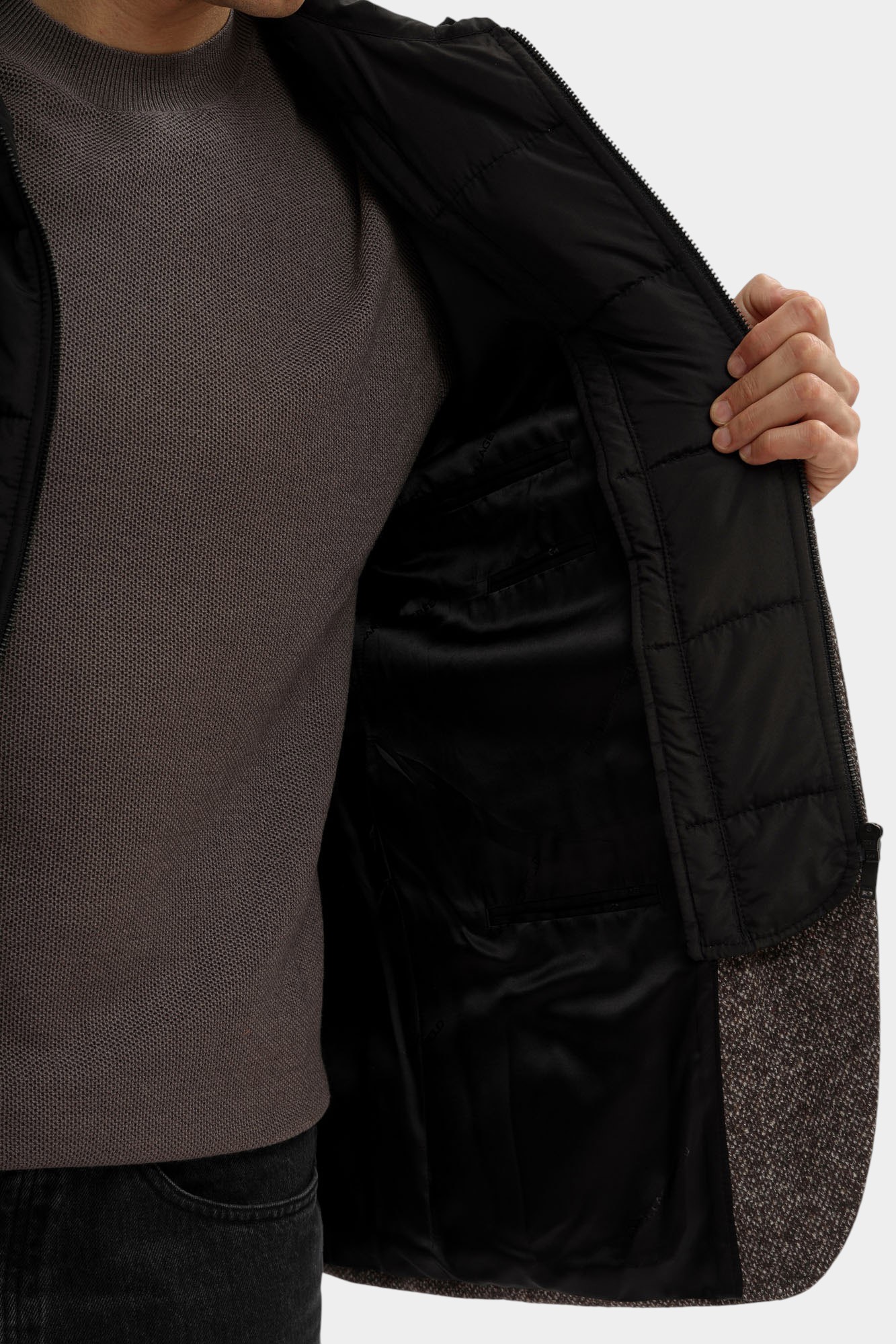 554016_155384 Пиджак Karl Lagerfeld Коричневый