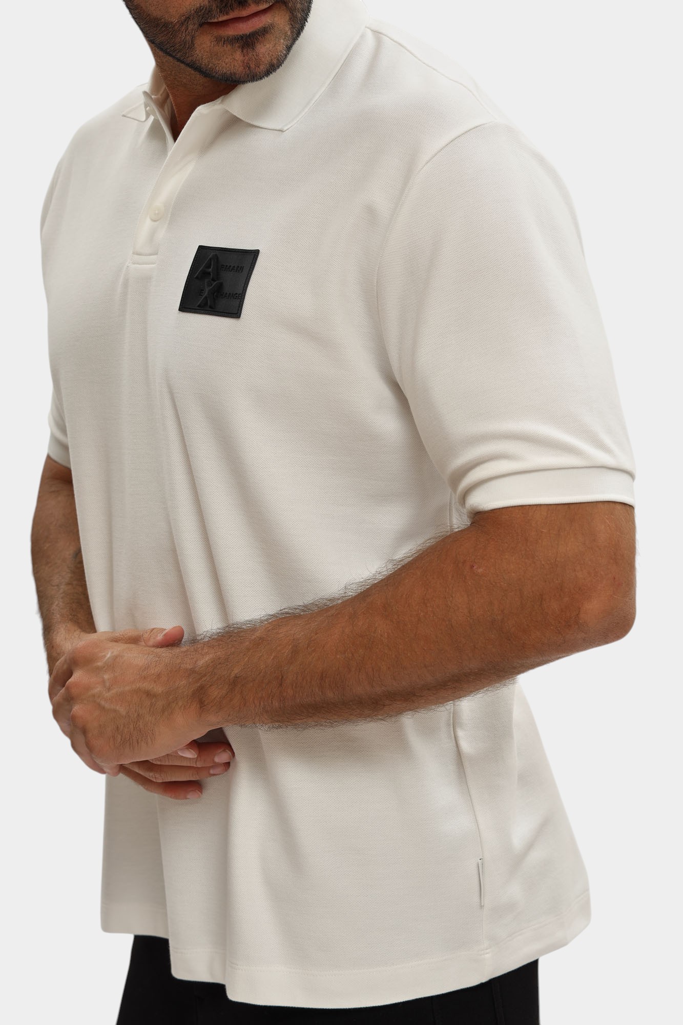 XM001372_AF16262 Поло Armani Exchange Белый