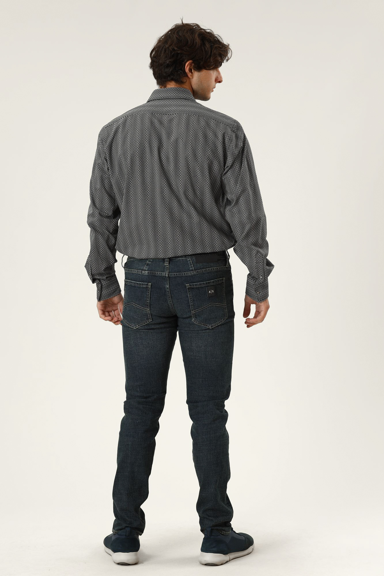 6KZJ13_Z2K7Z Джинсы SLIM Armani Exchange Синий