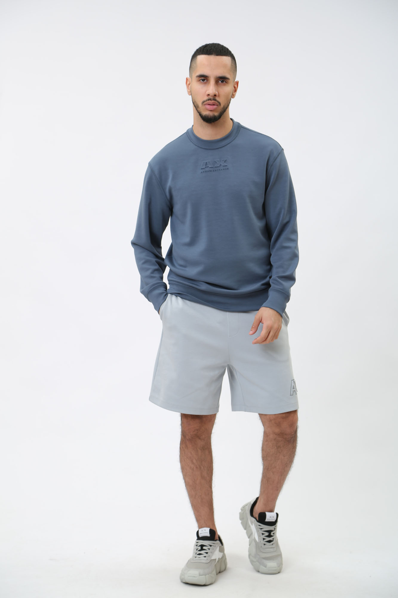 3DZMAA_ZJUBZ Свитшот Armani Exchange Синий