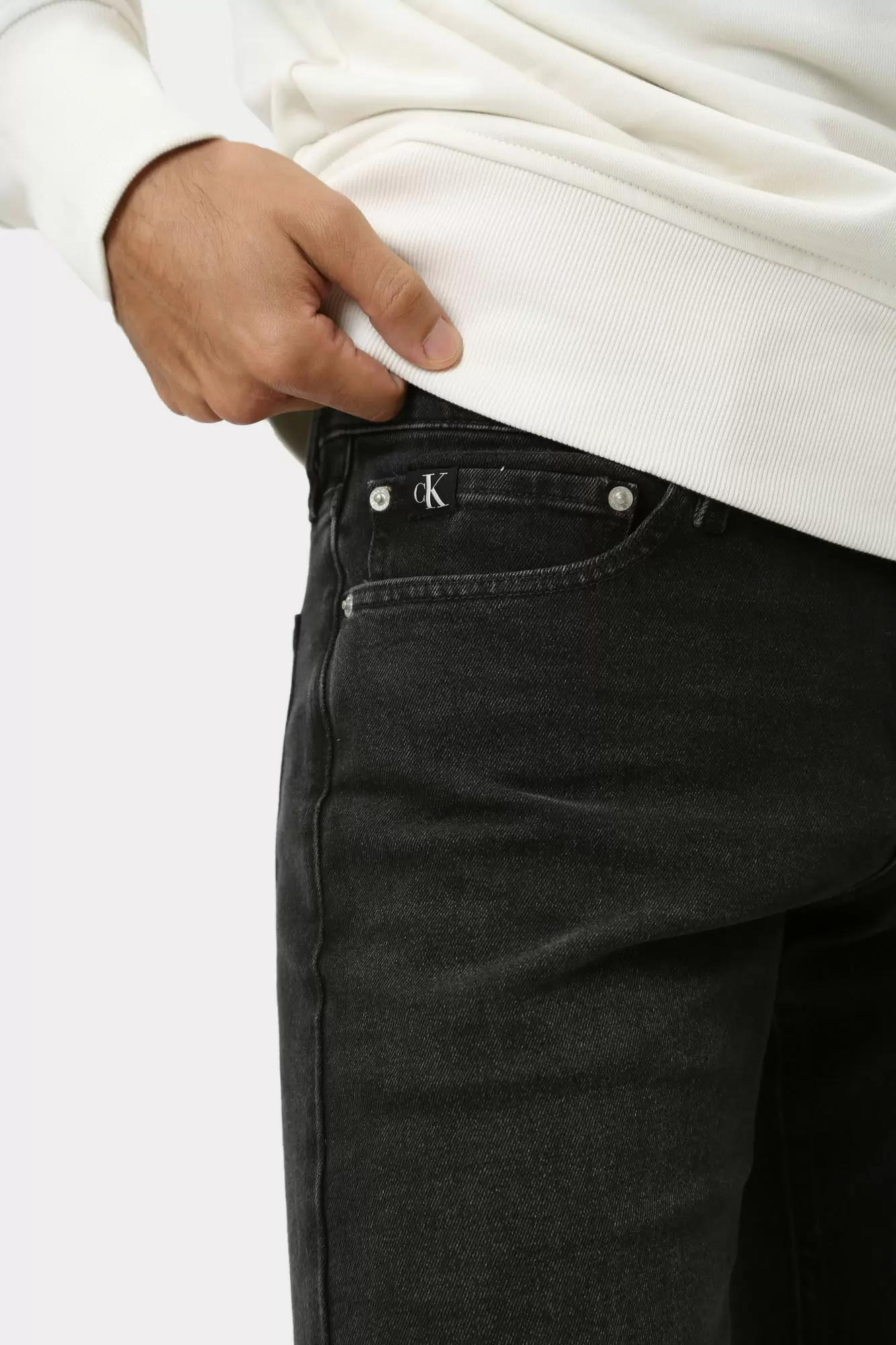 J30J326306 Брюки джинсовые Calvin Klein Jeans Черный