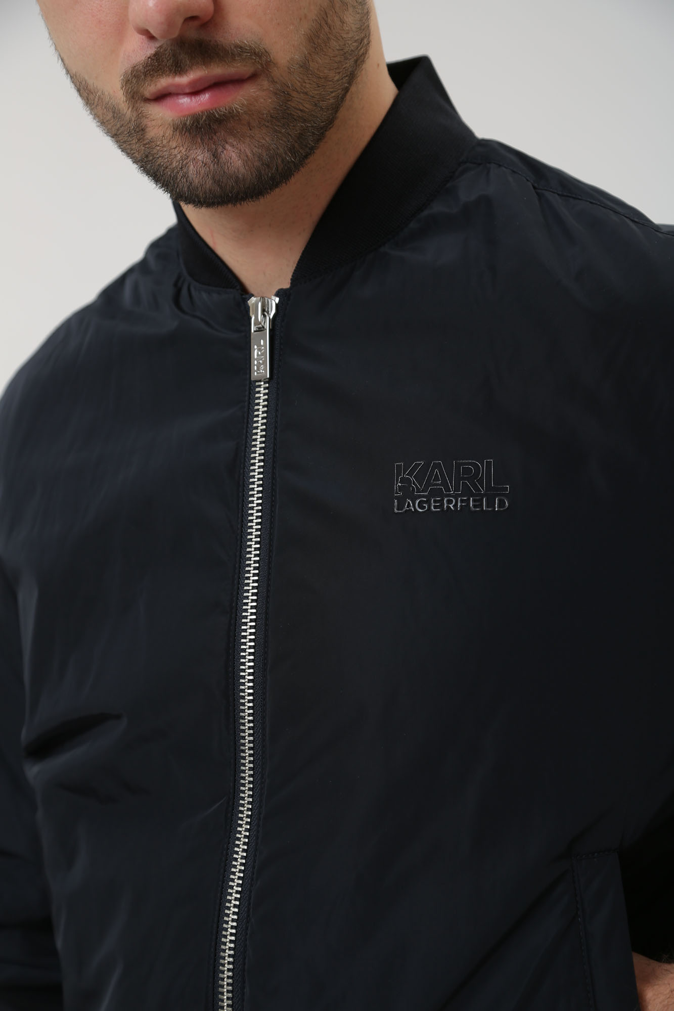 541501_505082 Бомбер Karl Lagerfeld Синий
