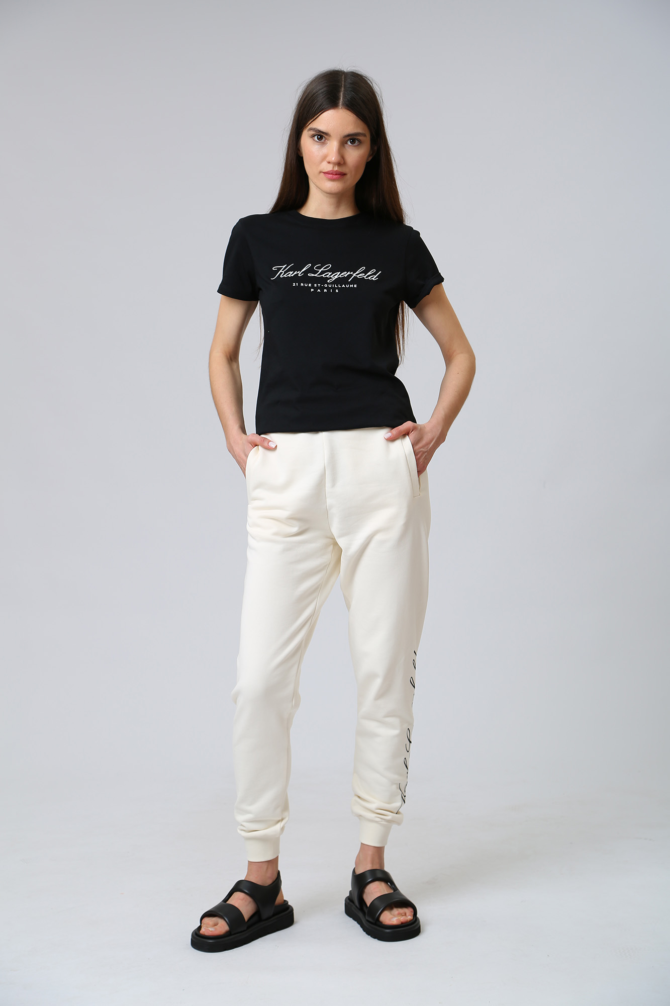 231W1050 джоггеры спортивные karl lagerfeld 