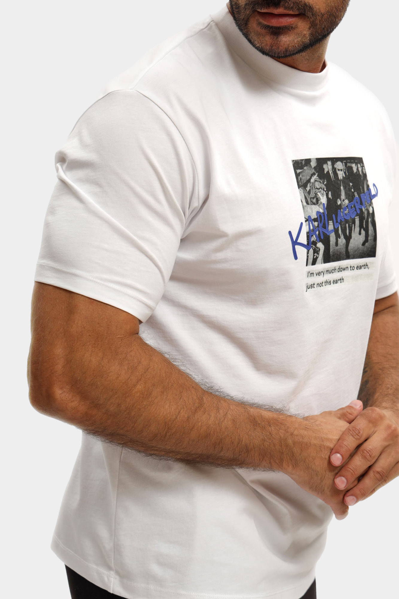 553225_755143 Футболка Karl Lagerfeld Белый