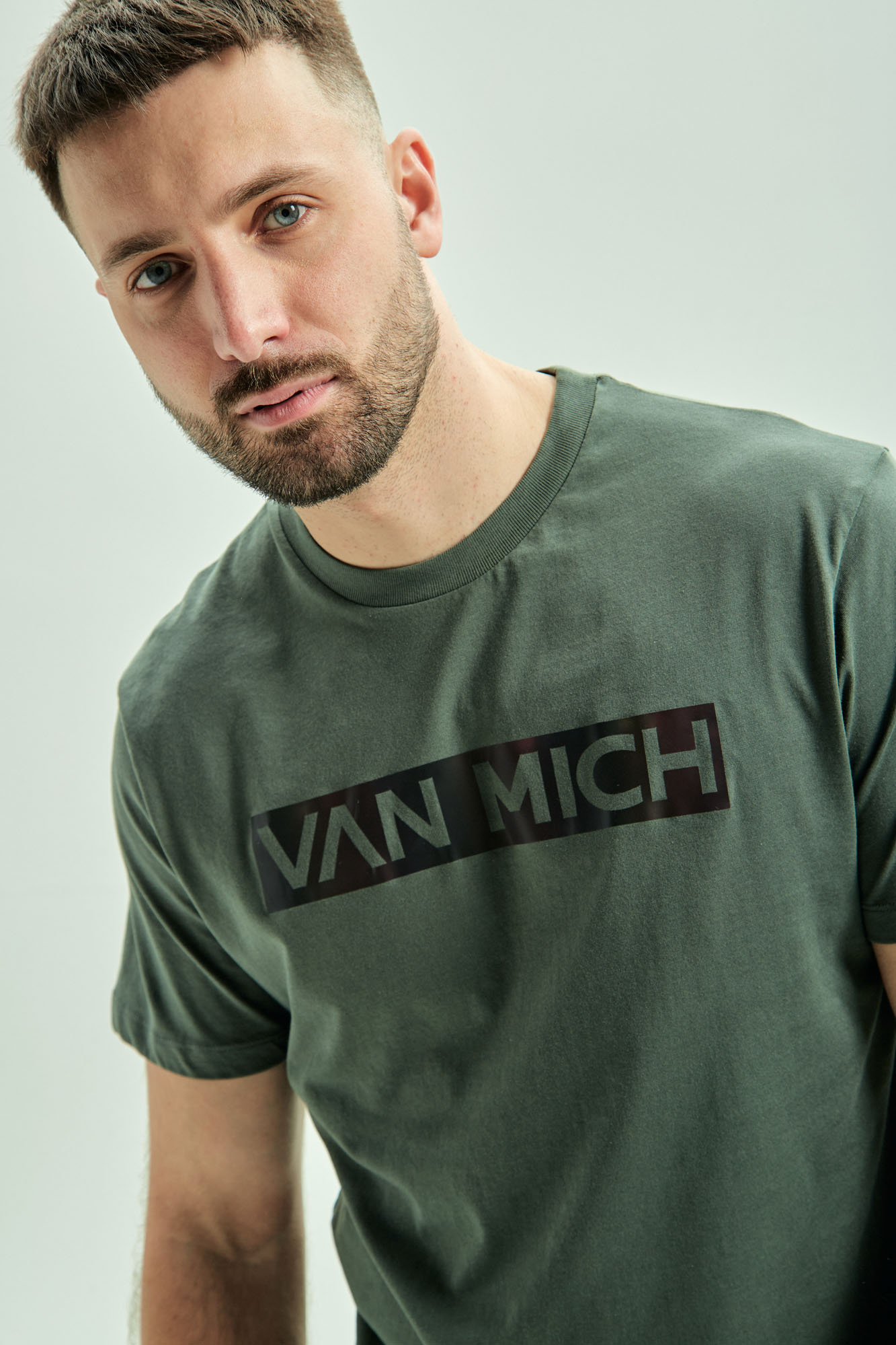 VM-ERK-22-062 Футболка Van Mich Зеленый