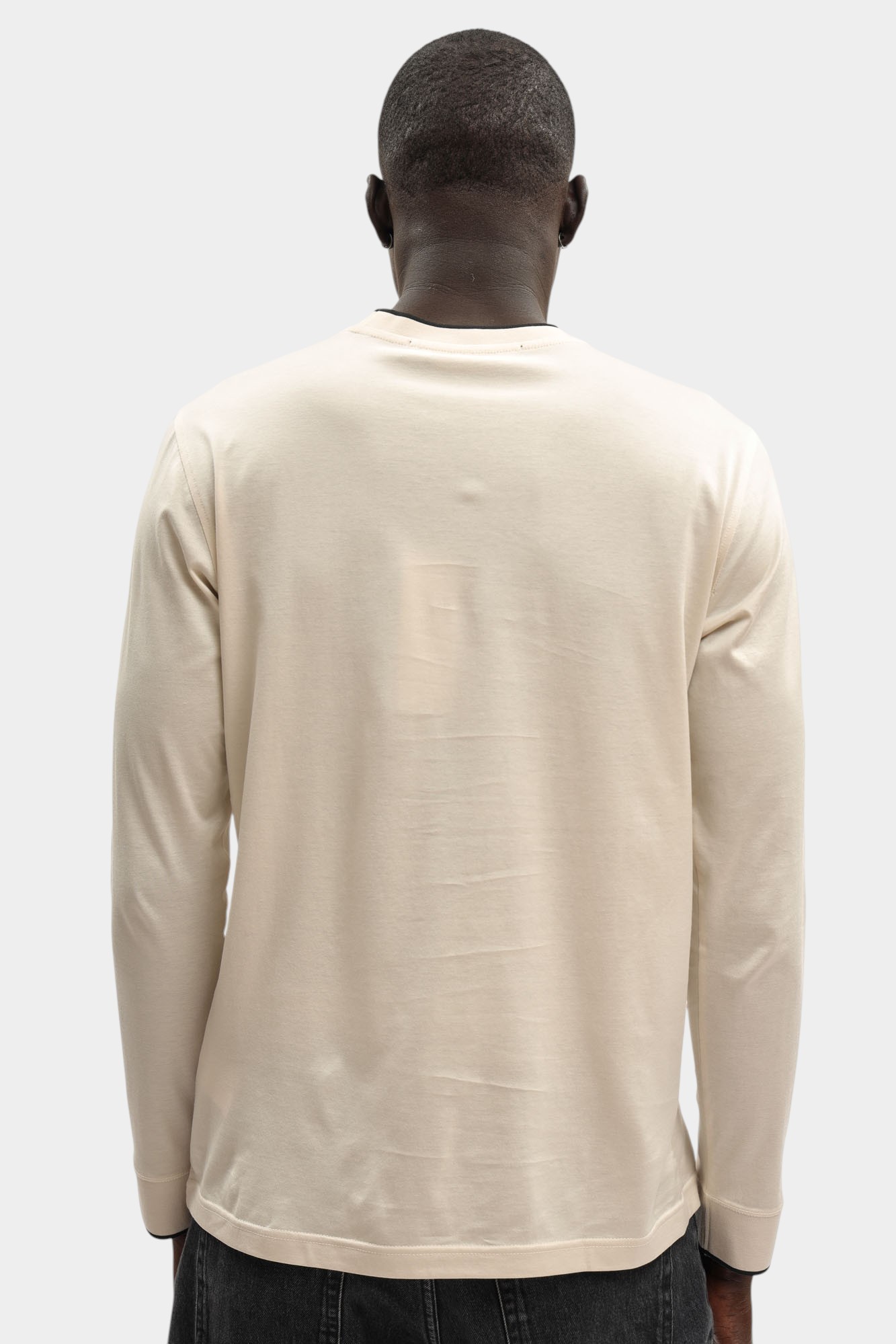 554200_755001 Лонгслив Karl Lagerfeld Бежевый