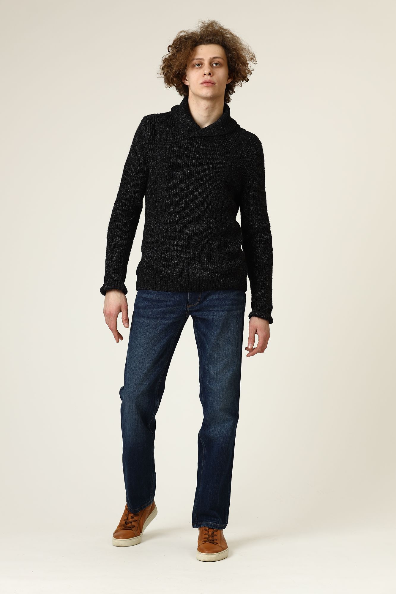 1009791 Свитер Mustang Черный