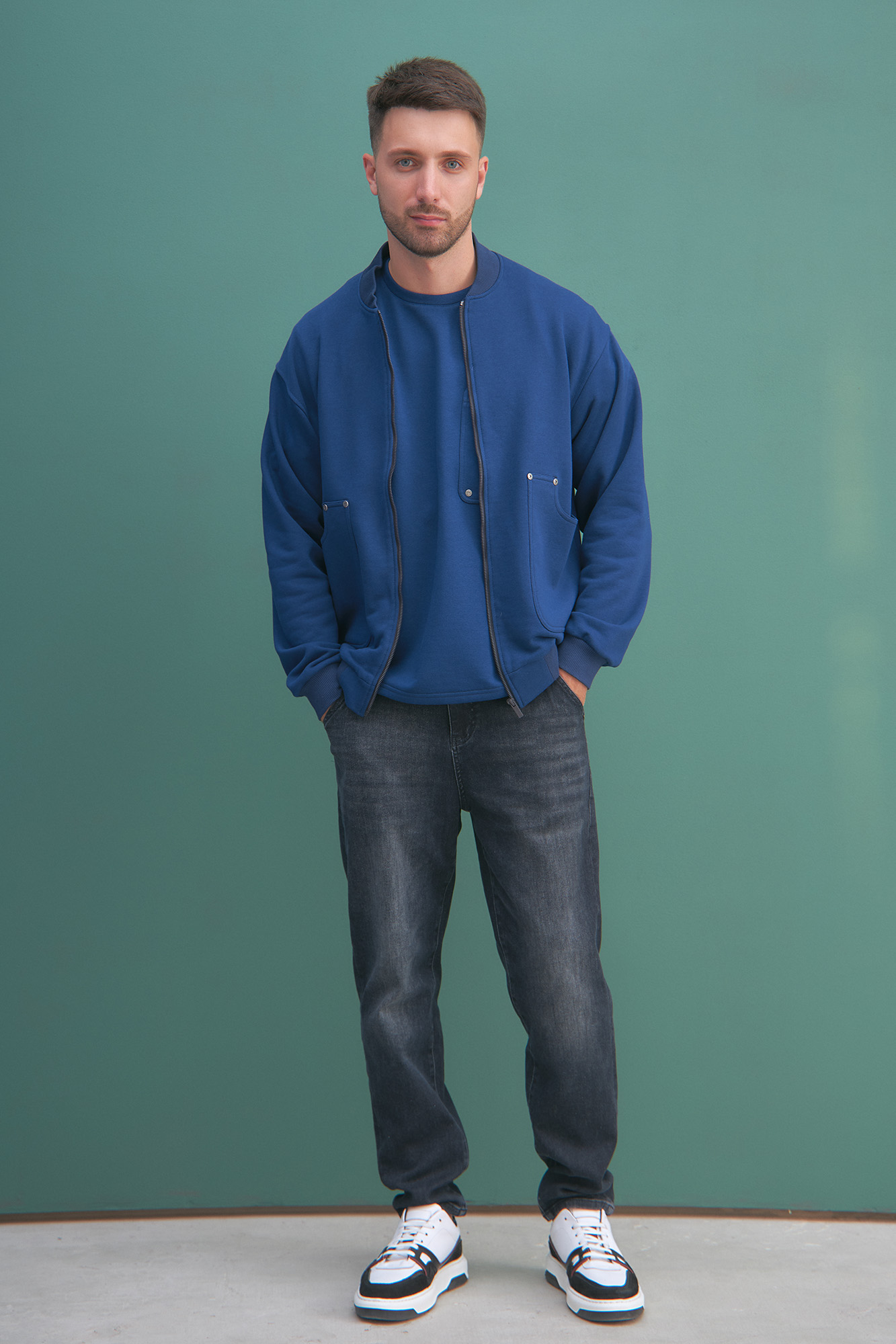 M-232-THT-20-0103 Тректоп The Hills Синий