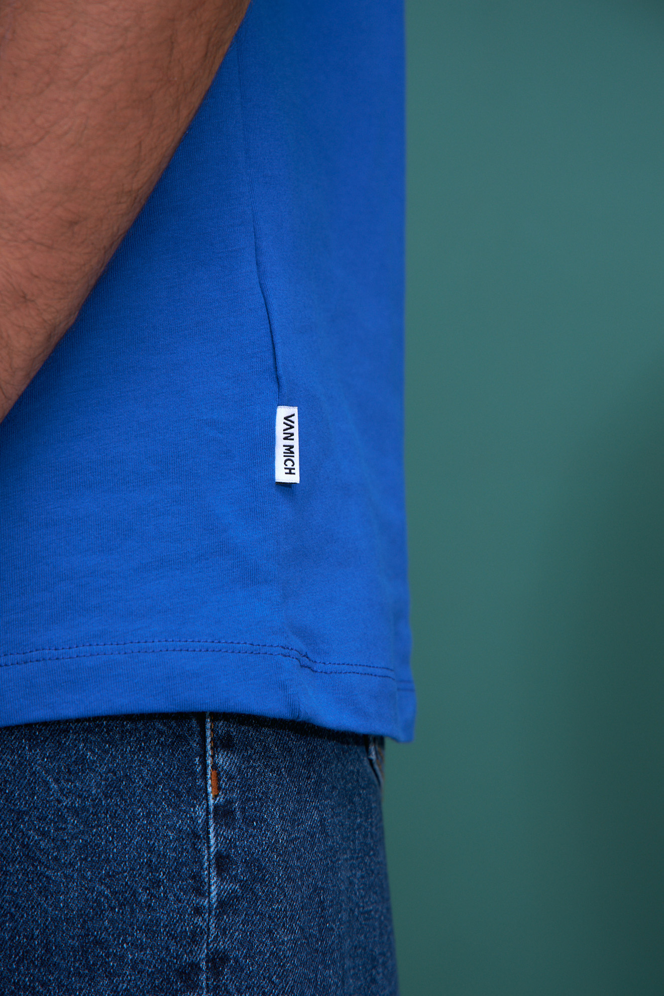 VM-232-22-017 Футболка Van Mich Синий