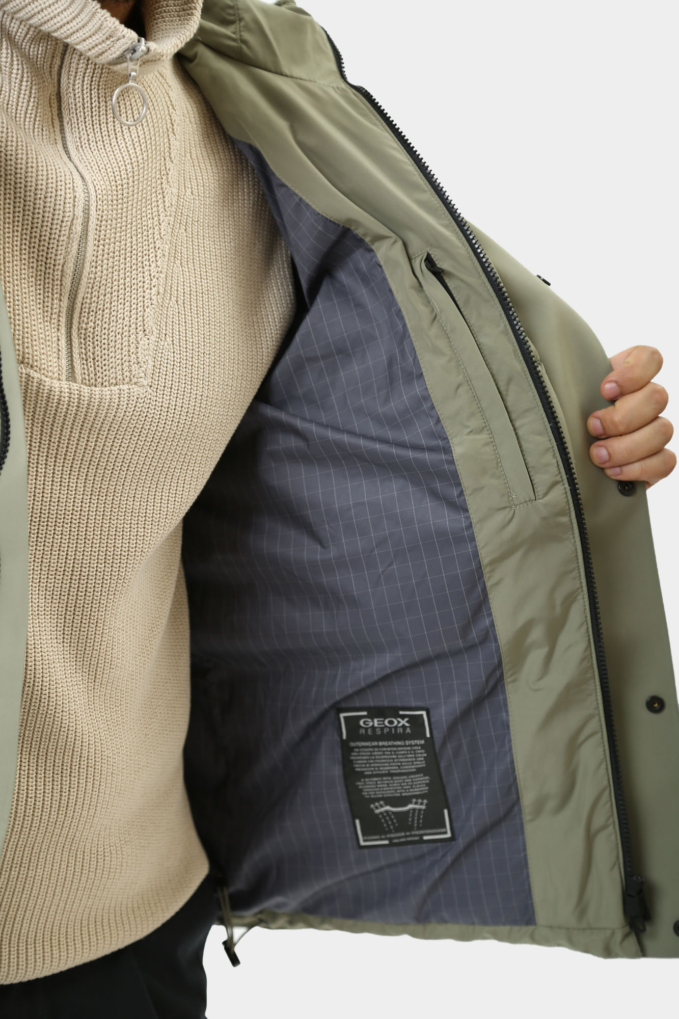 M4628MT3129F Куртка Geox Серый