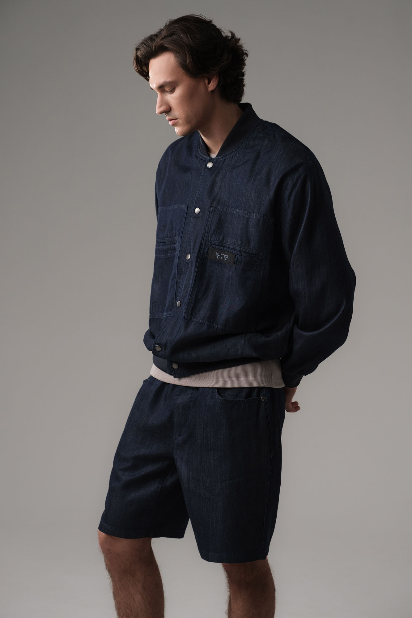 M-251-TK-56-7008 Бомбер The Hills Синий