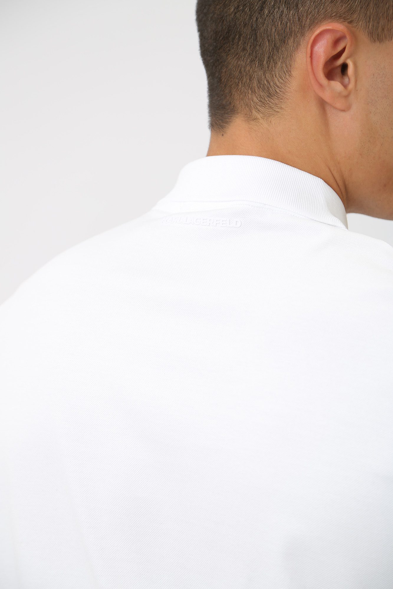 534232_745028 Поло Karl Lagerfeld Белый