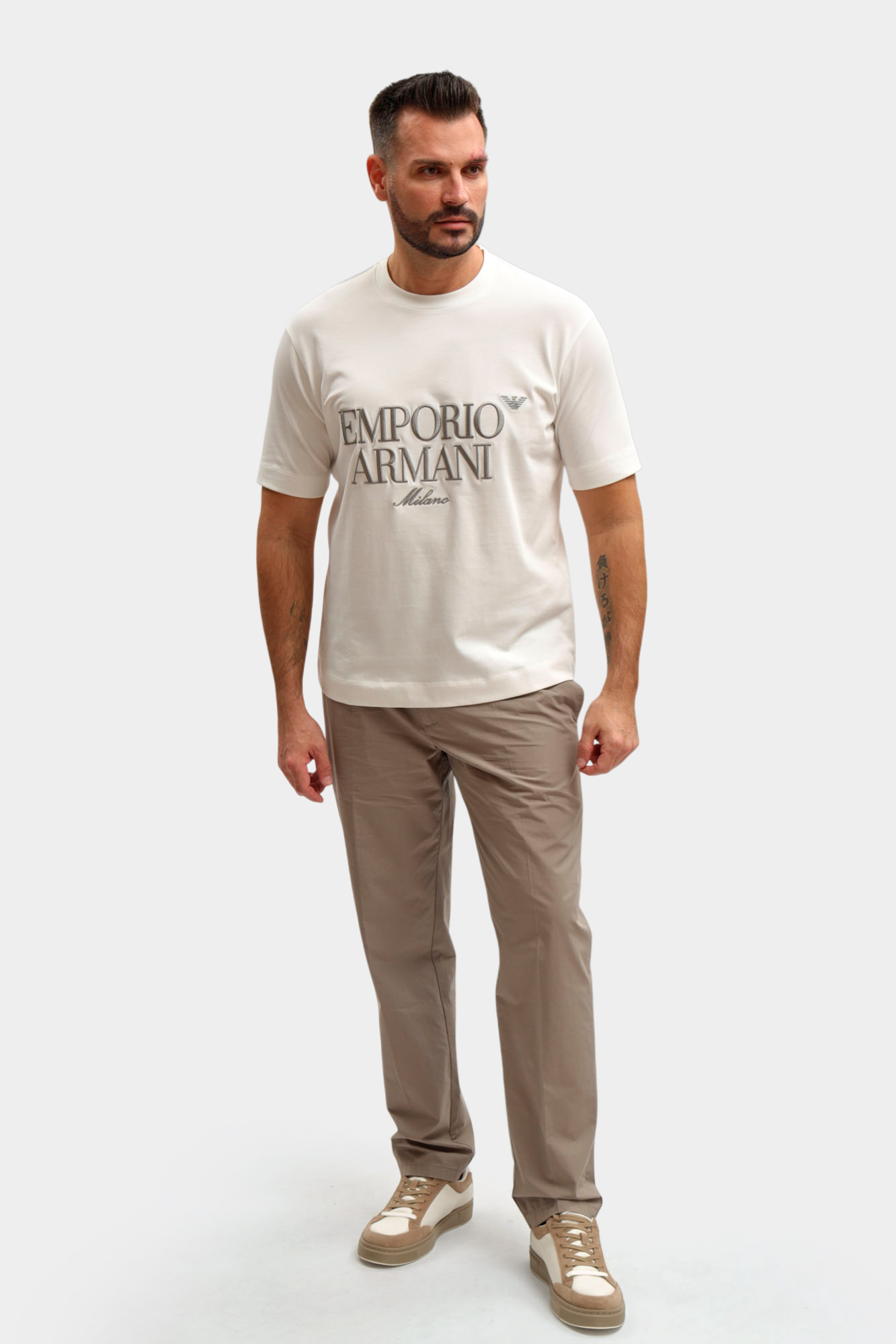 EM005359_AF13715 Футболка Emporio Armani Белый