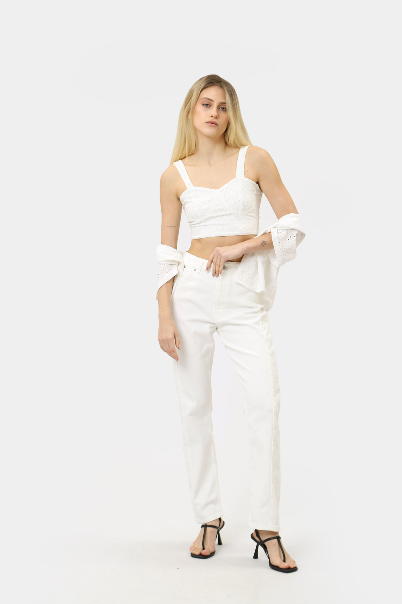 PL204693 джинсы straight jeans uhw anglaise  pepe jeans 