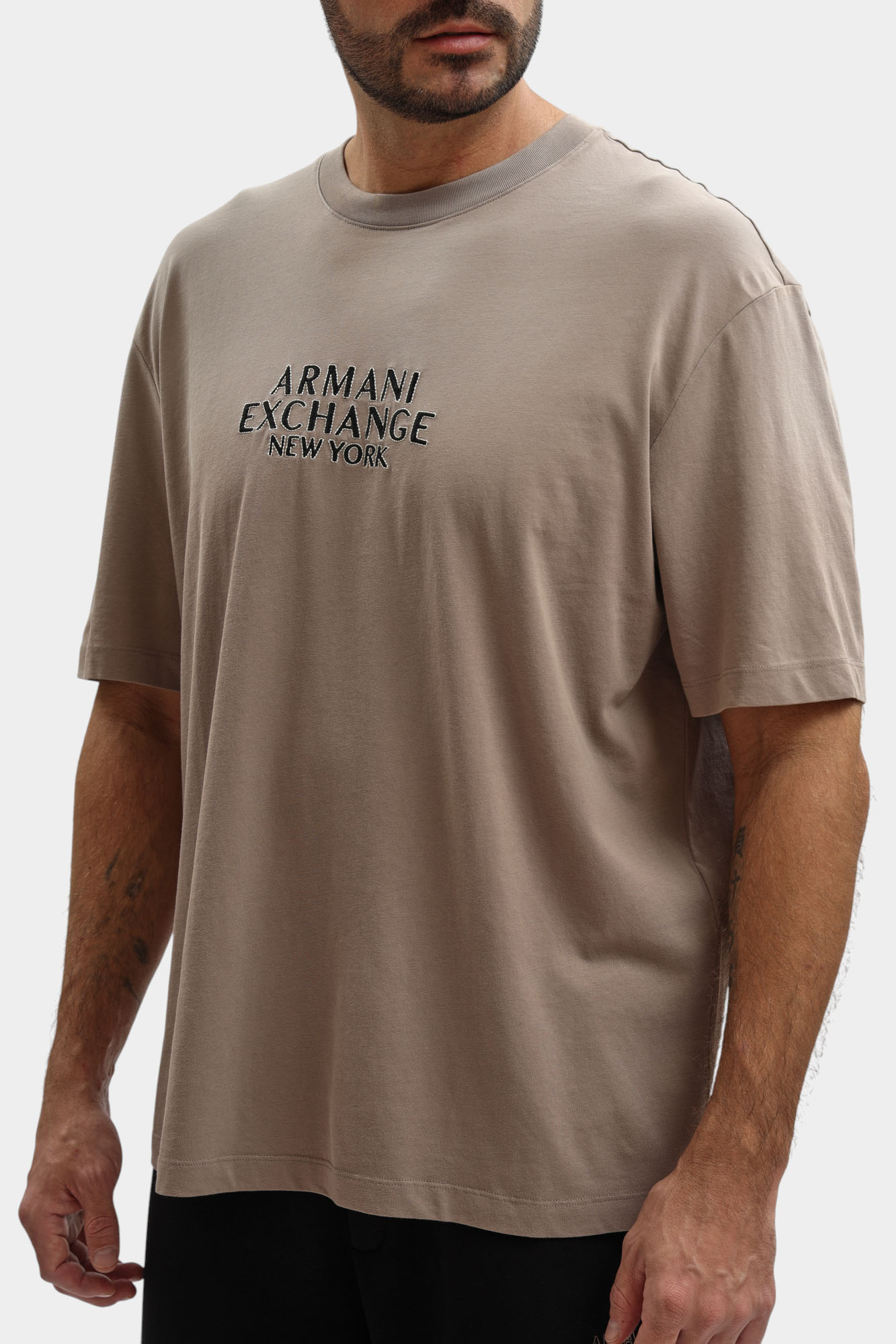 XM001786_AF13357 Футболка Armani Exchange Коричневый