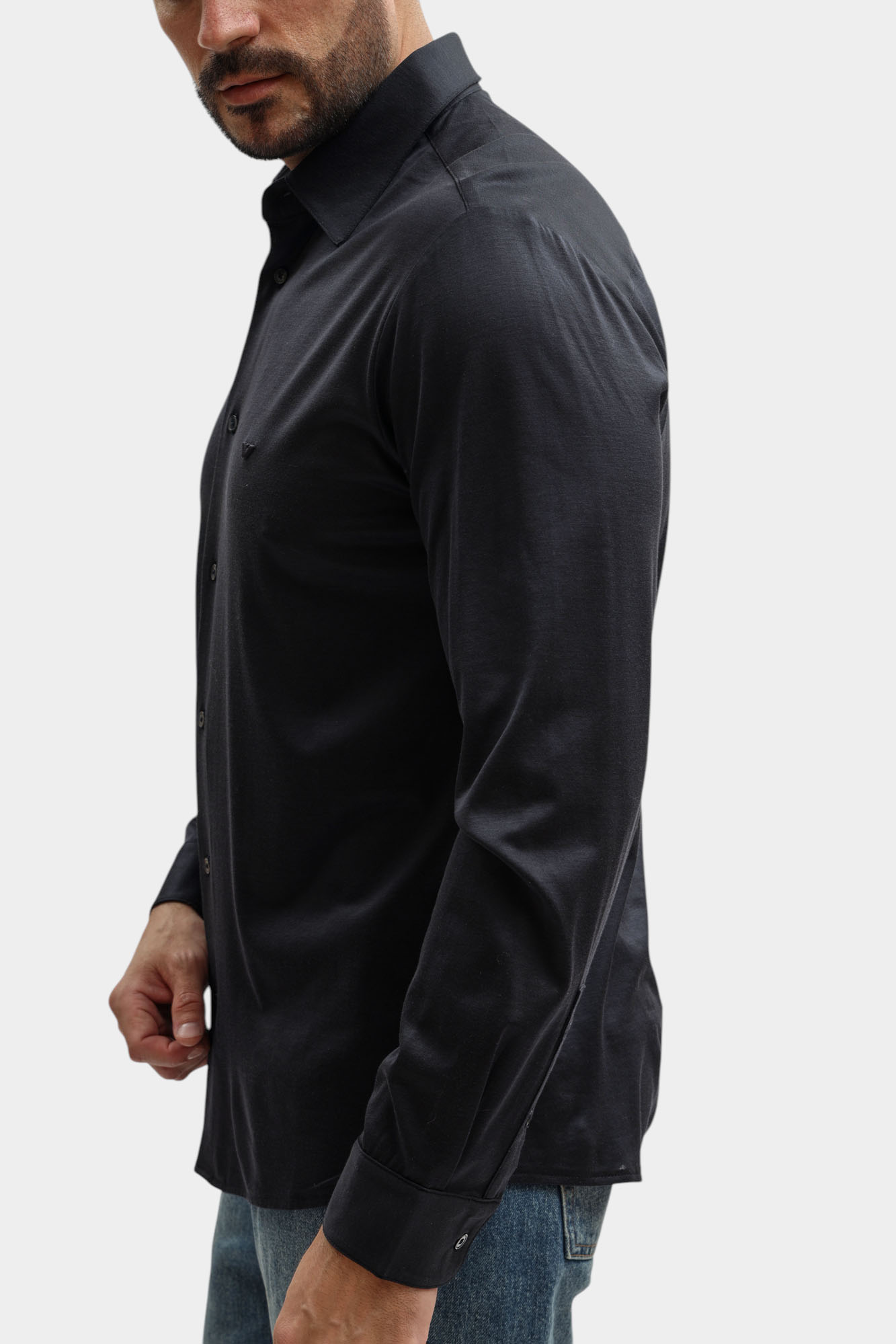 EM004604_AF10017 Рубашка Emporio Armani Синий