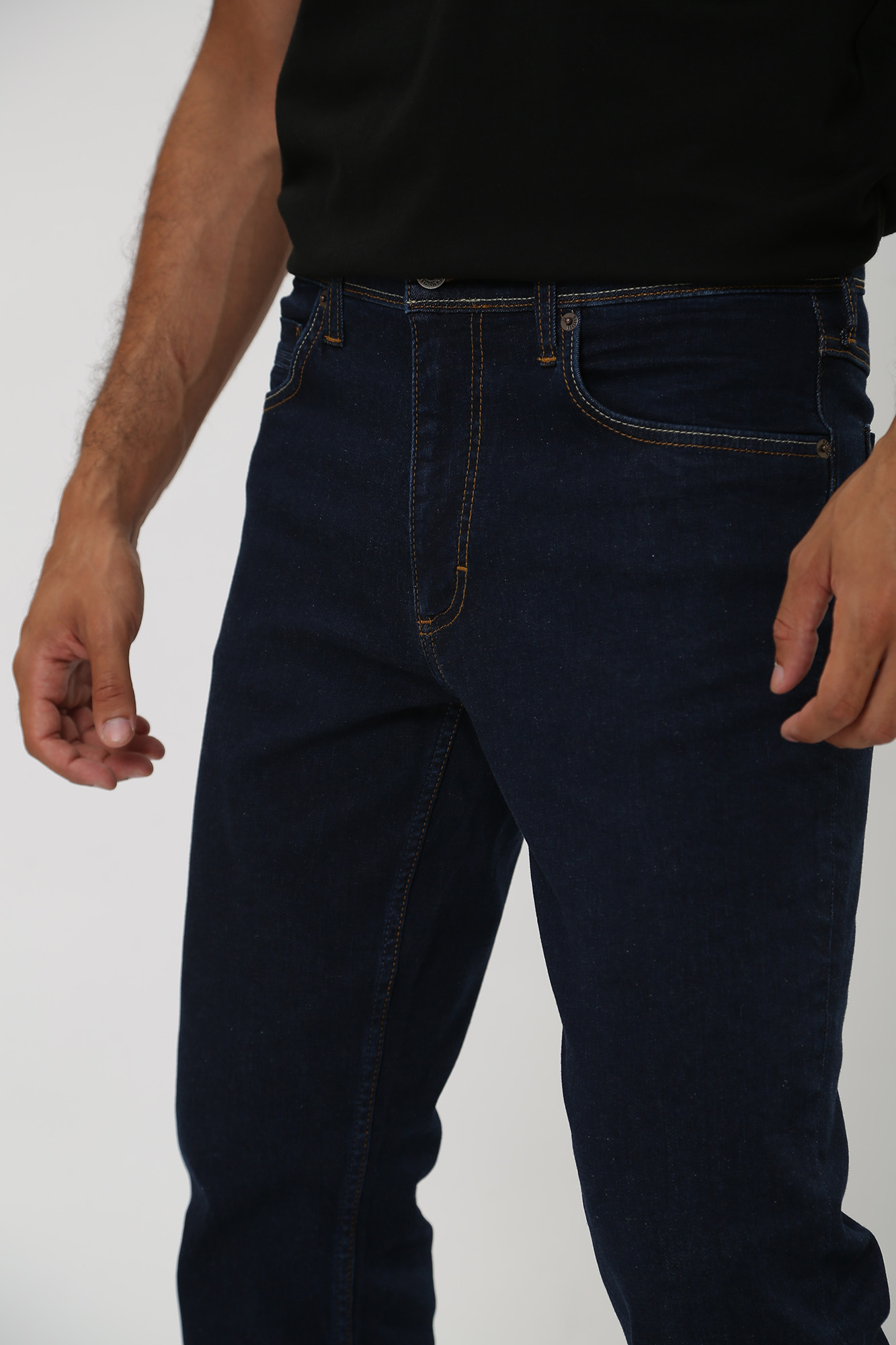 1014032-5000 Брюки джинсовые Mustang Синий