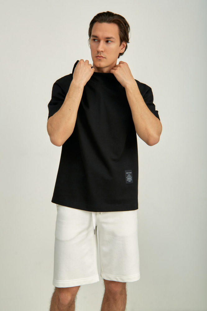 Шорты Karl Lagerfeld Хлопок Черный