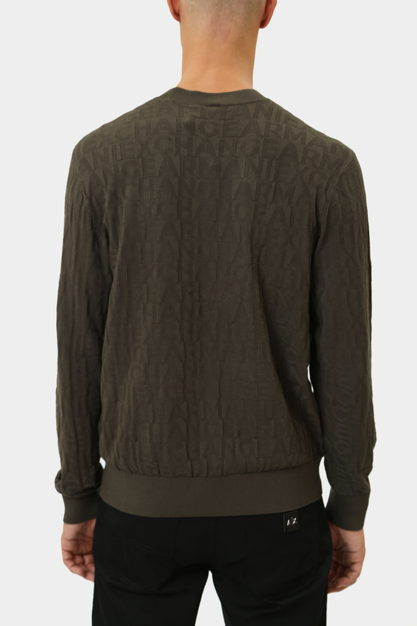 6DZM1R_ZM4DZ Джемпер Armani Exchange Черный
