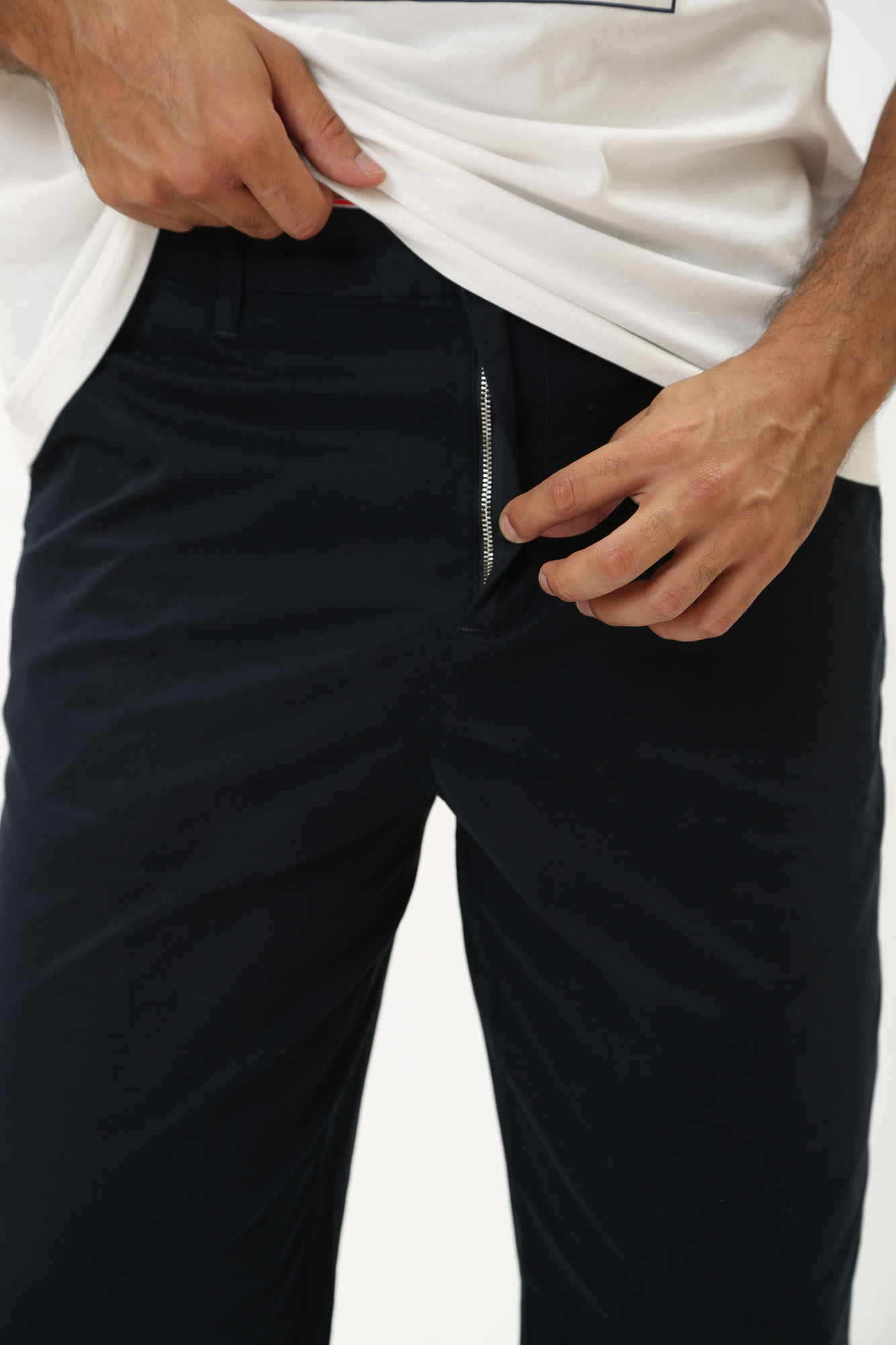 3DZP07_ZN3TZ Брюки чиносы Armani Exchange Синий