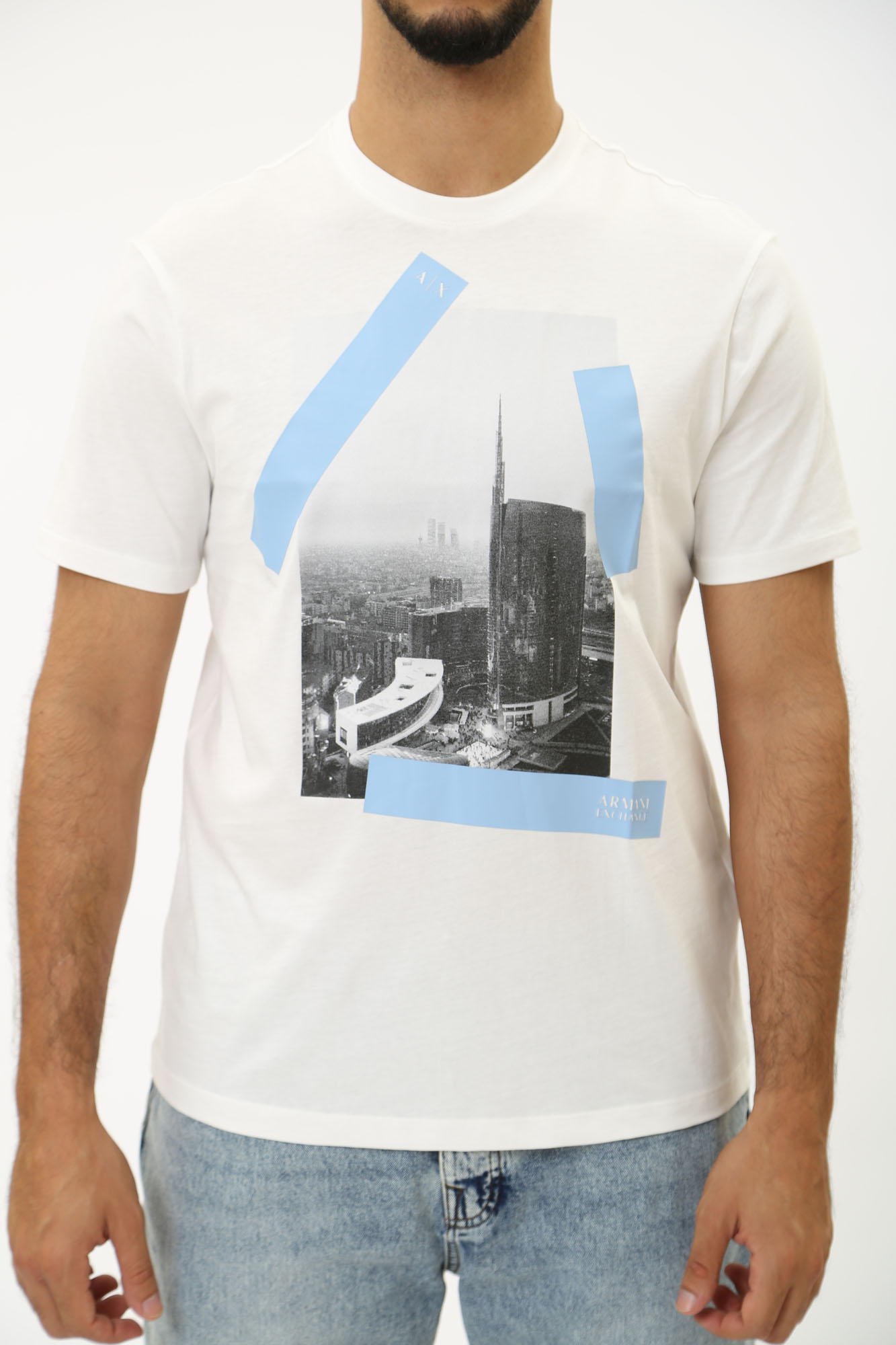 3DZTHR_ZJBYZ Футболка Armani Exchange Белый