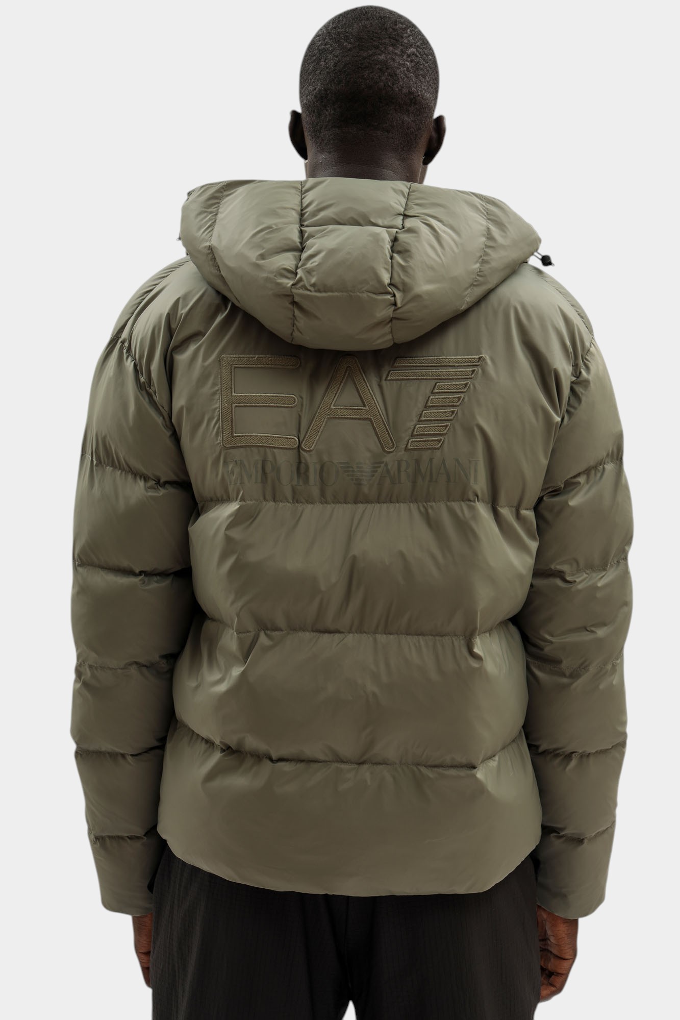 7M000694_AF15956 Куртка пуховая EA7 Зеленый