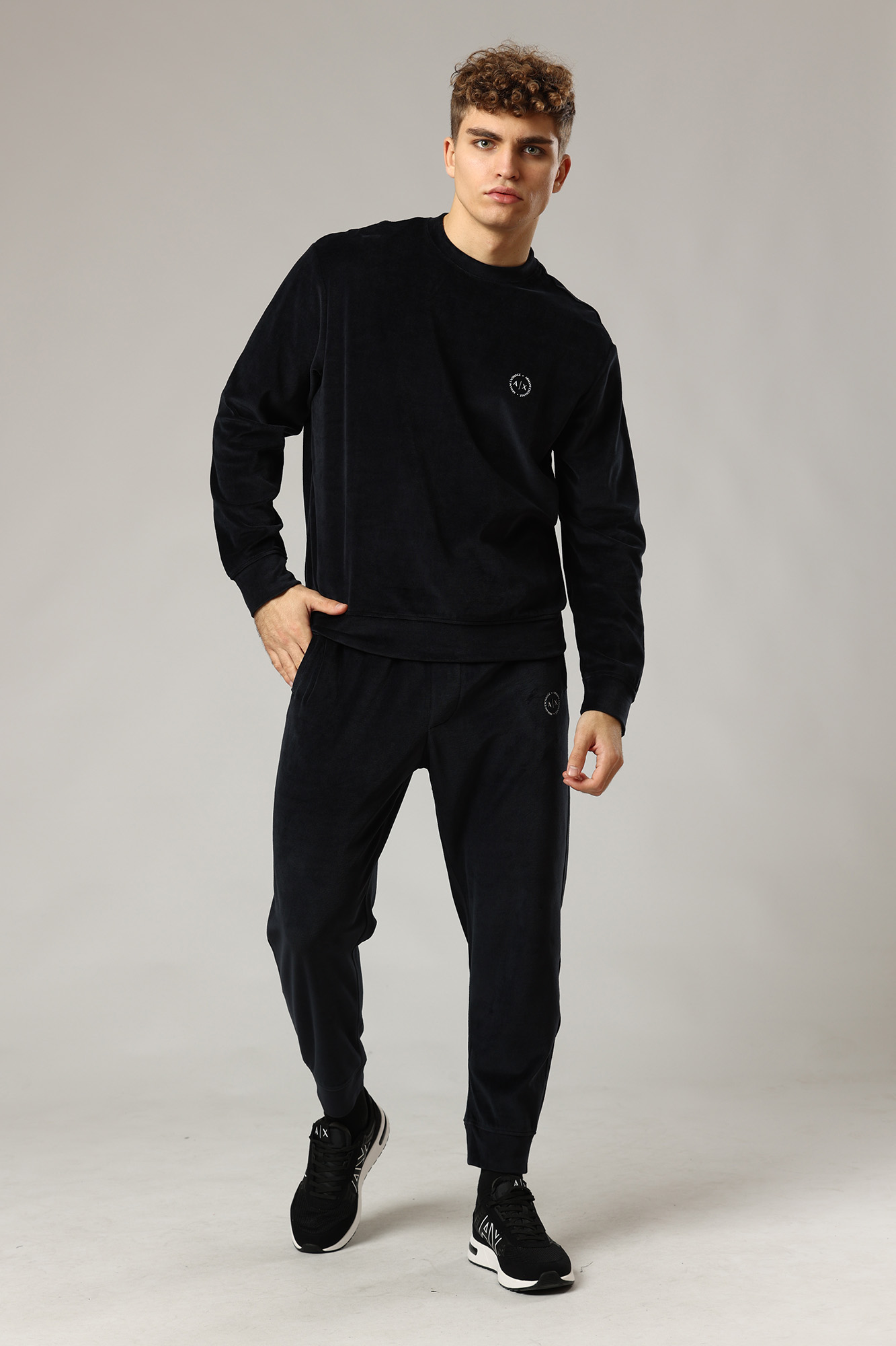 8NZPCH_ZJZFZ Брюки спортивные Armani Exchange Синий