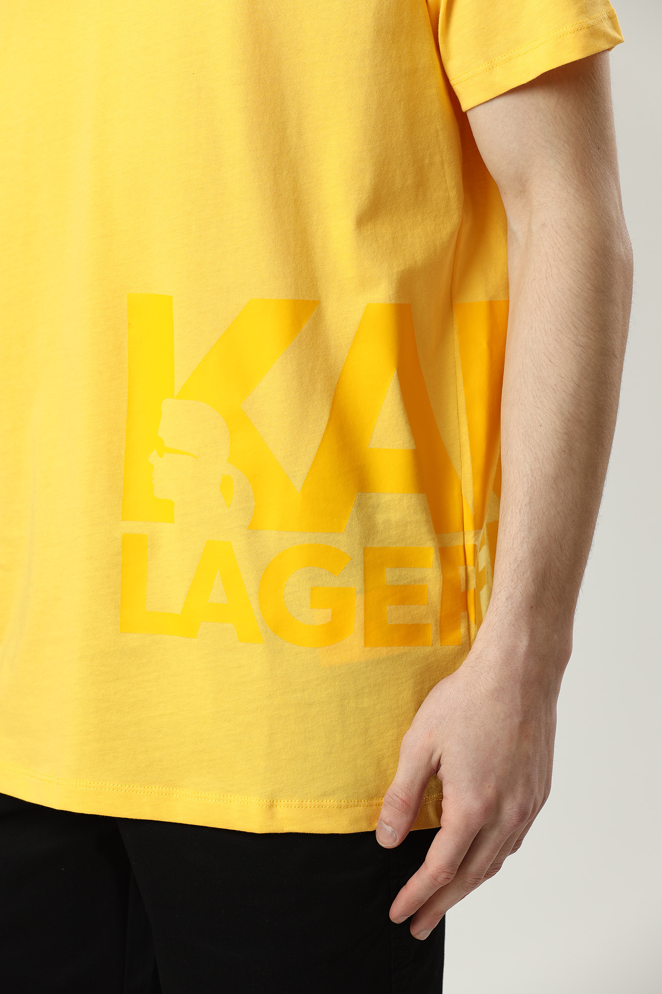 521224_755085 Футболка Karl Lagerfeld Желтый