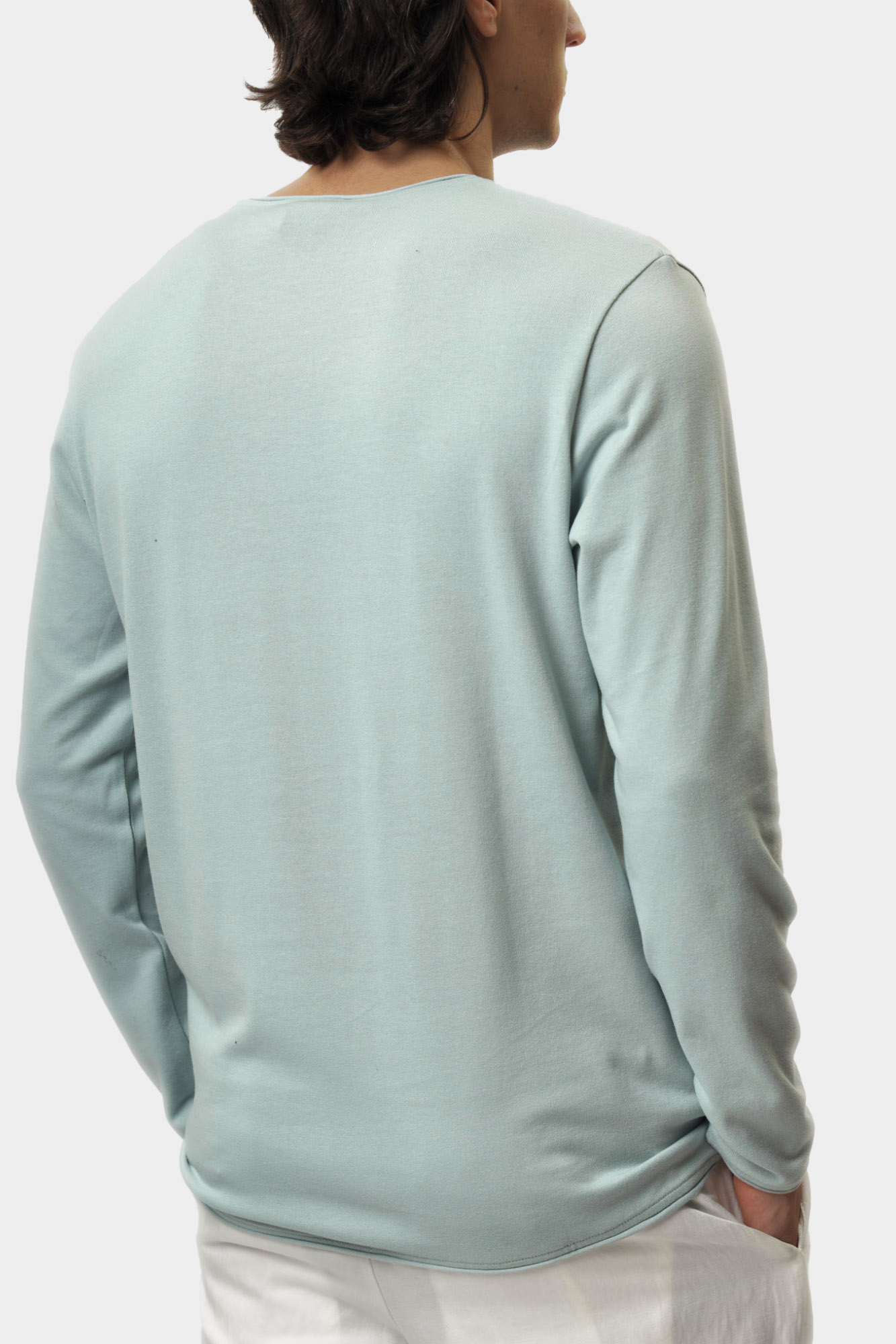 30045639_10019457 Лонгслив Strellson Голубой