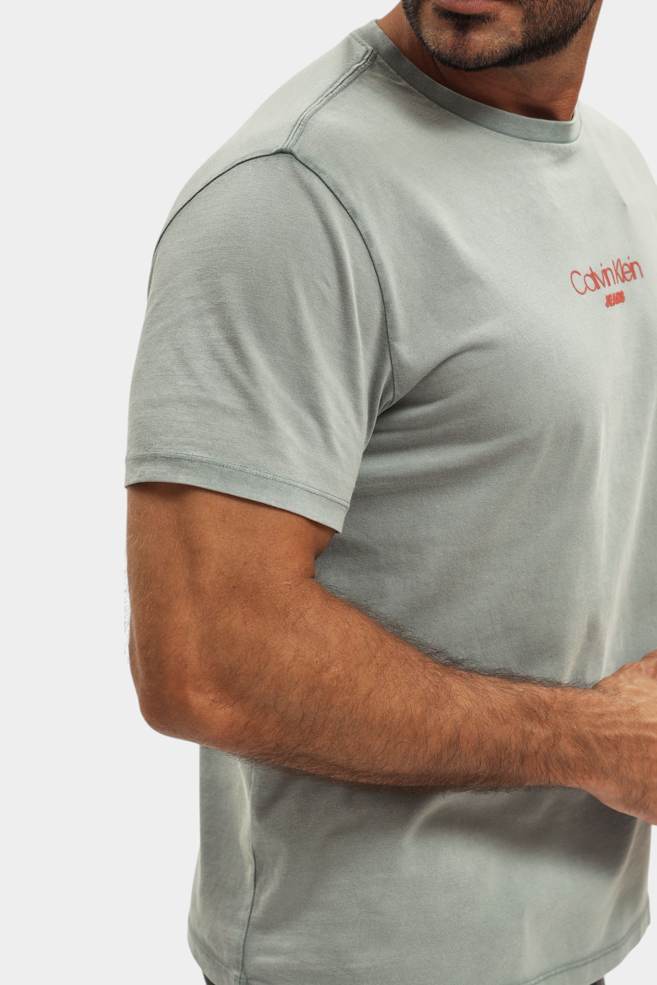 LV04RB824G Футболка Calvin Klein Jeans Зеленый