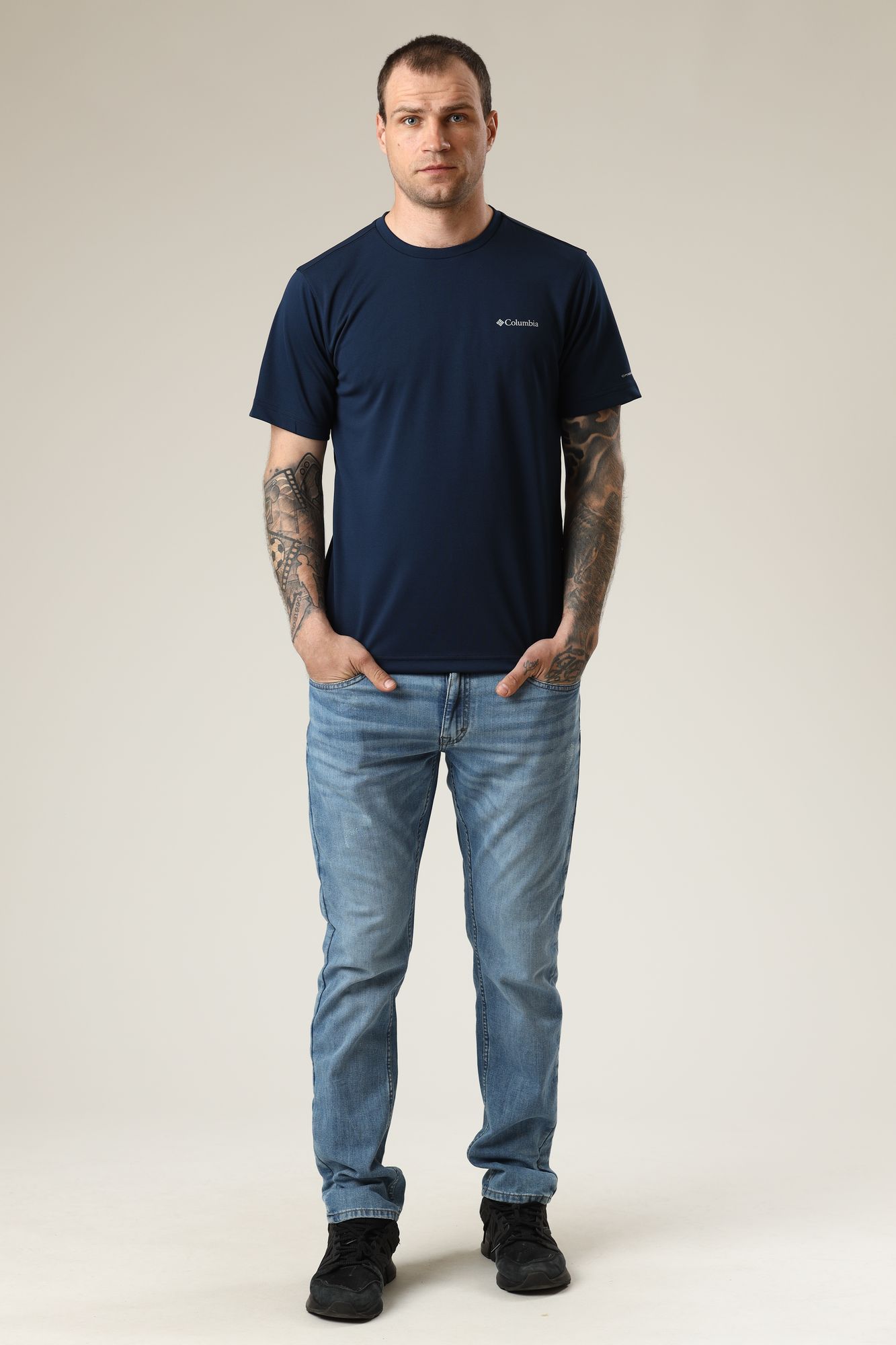 1010850-5000 Джинсы Oregon Tapered Mustang Голубой