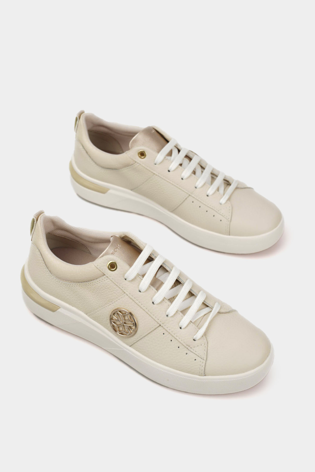 D55QFA046ARC Кеды Geox Бежевый