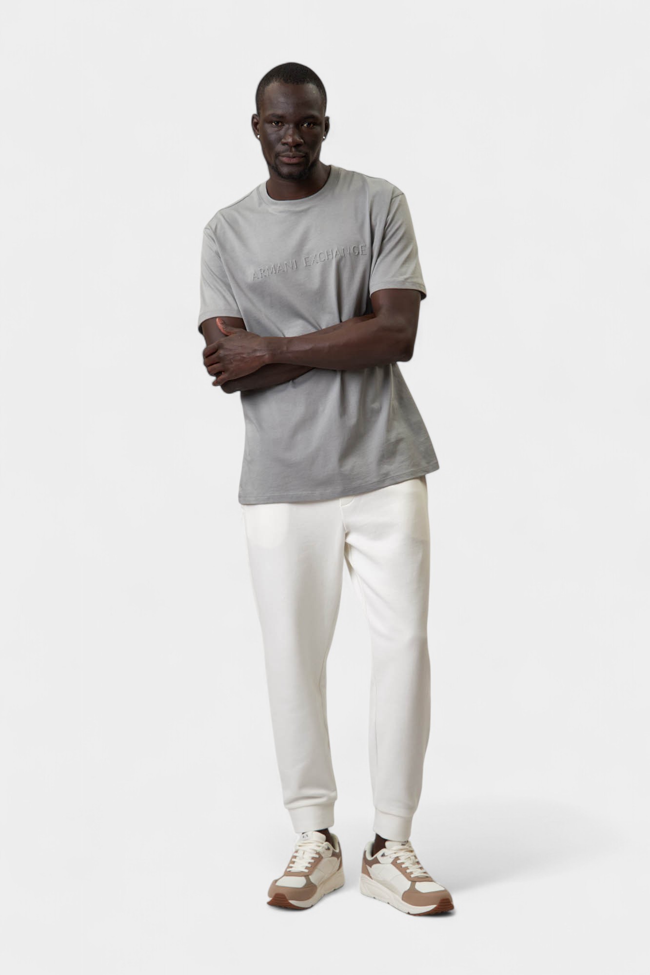 XM000554_AF10356 Футболка Armani Exchange Серый