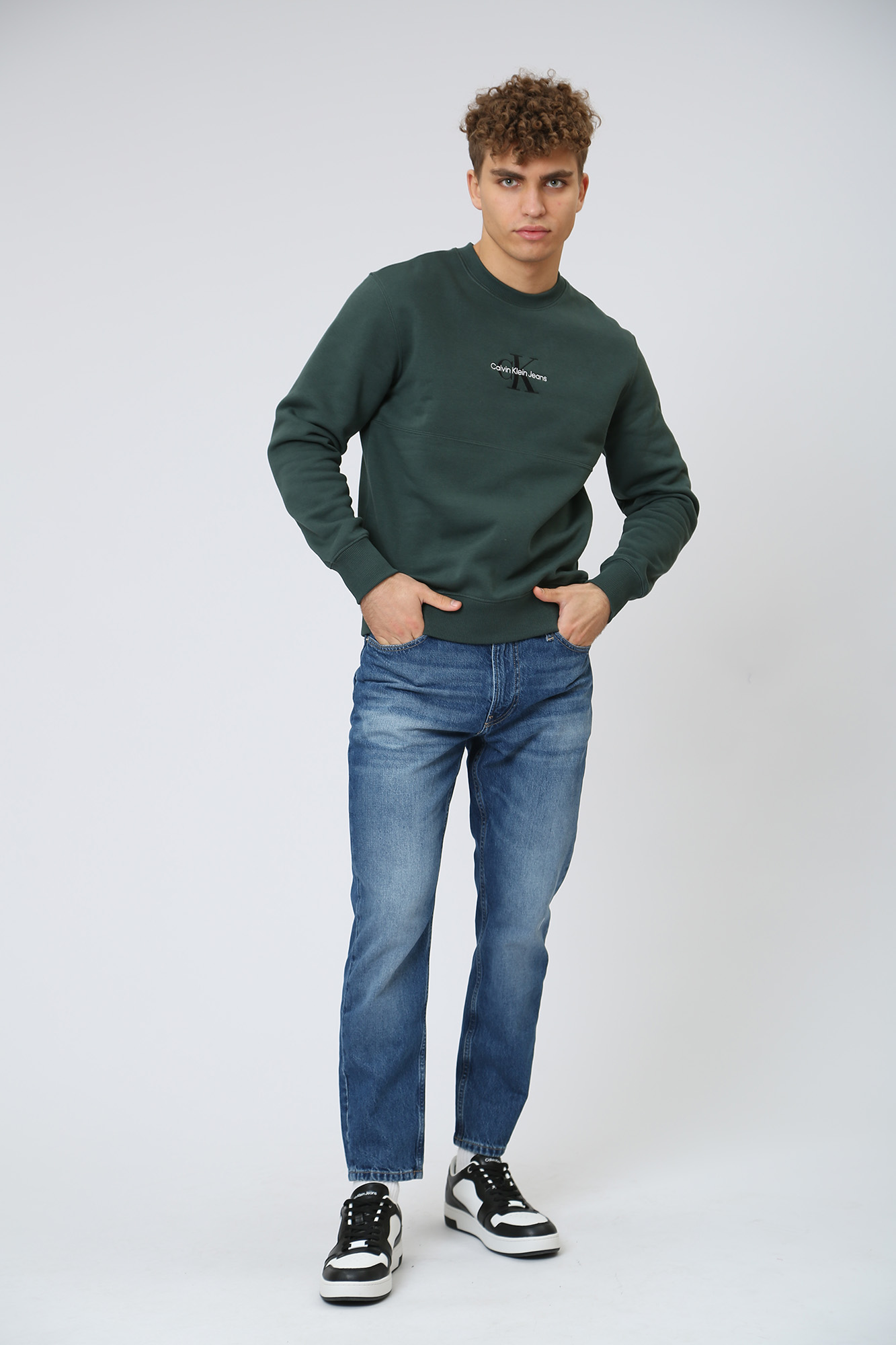 J30J320837 Джемпер Calvin Klein Jeans Зеленый