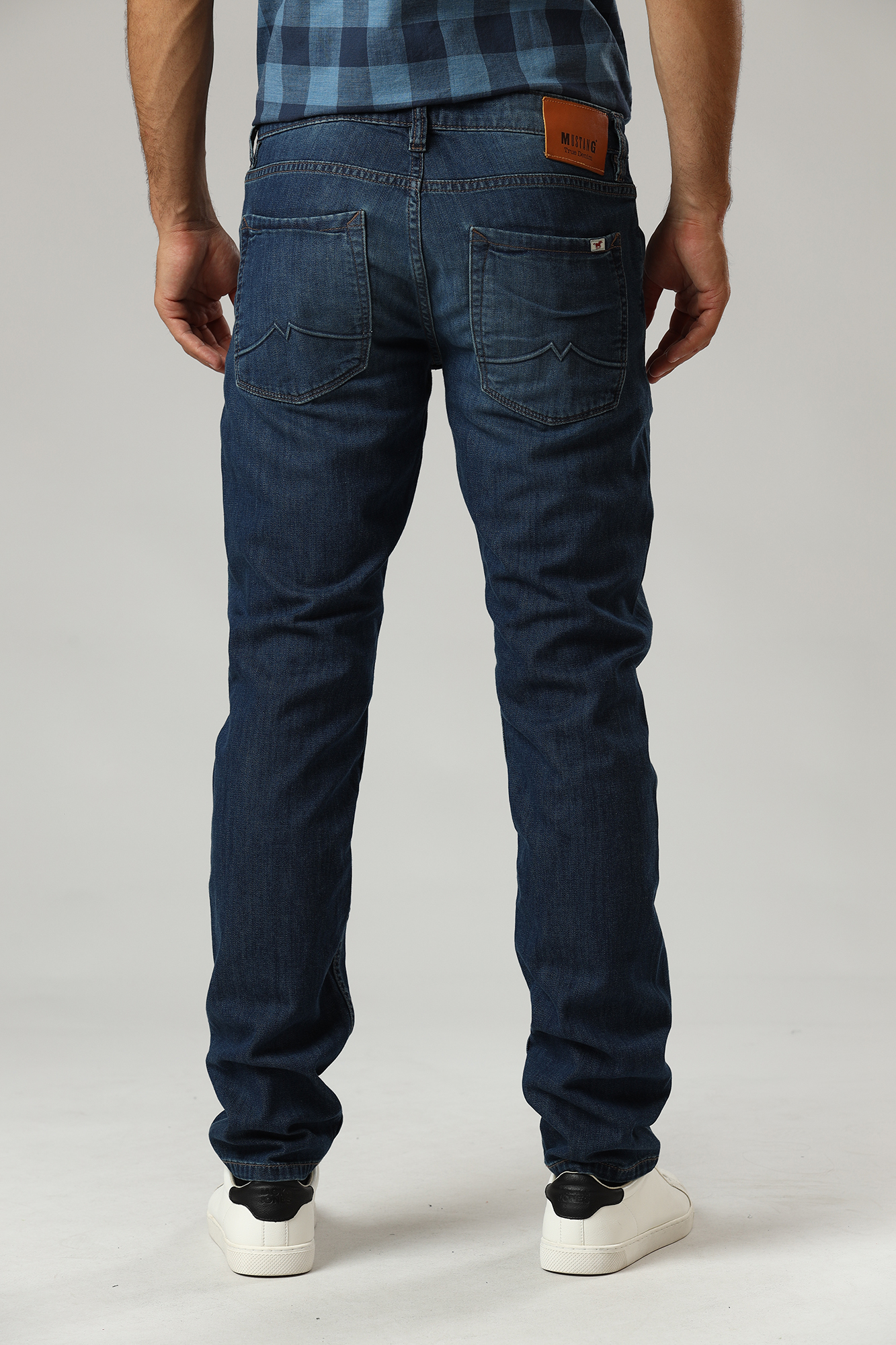 1012950-5000-843 Джинсы Michigan Tapered Mustang Синий