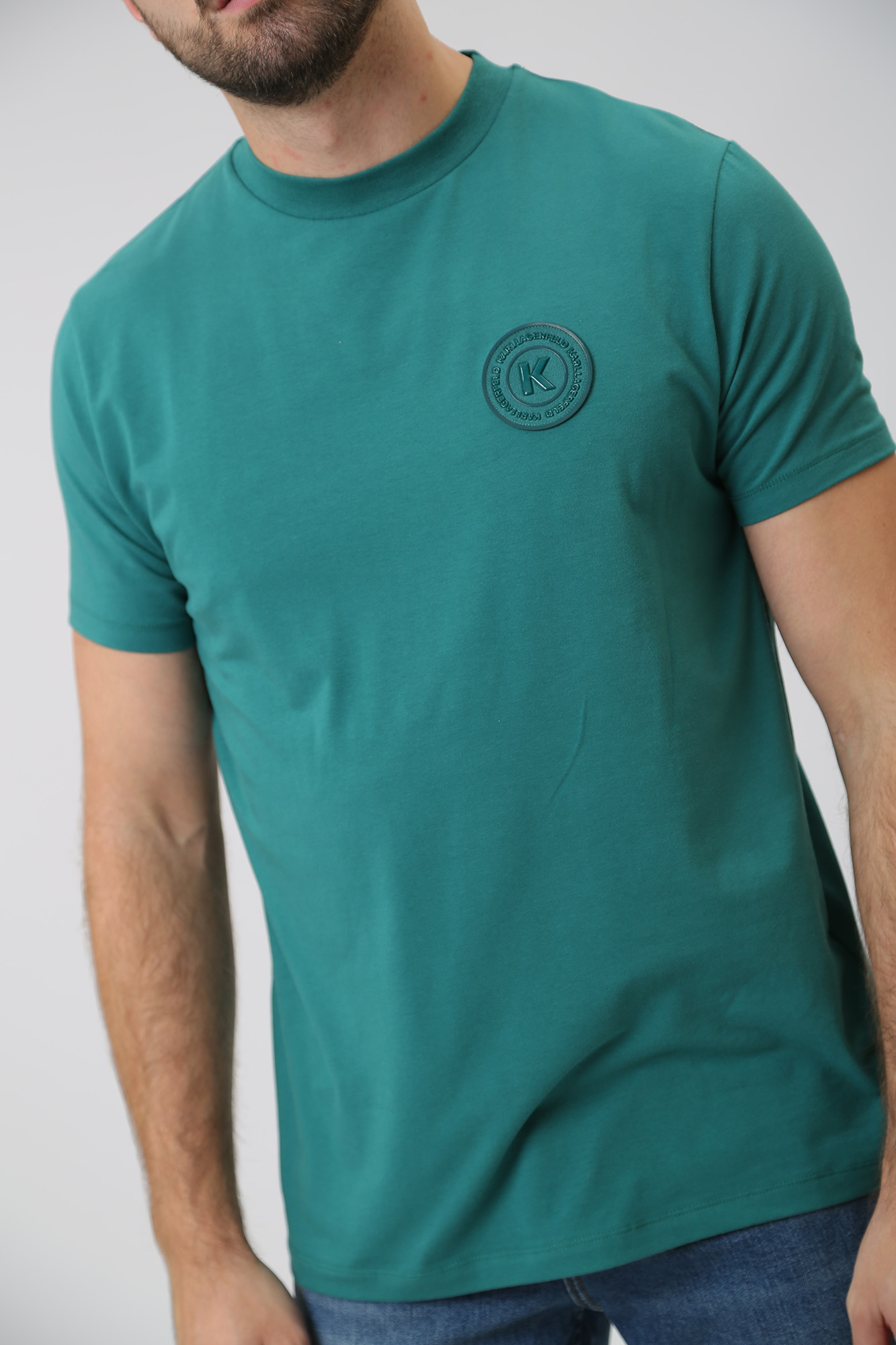534221_755033 Футболка Karl Lagerfeld Зеленый