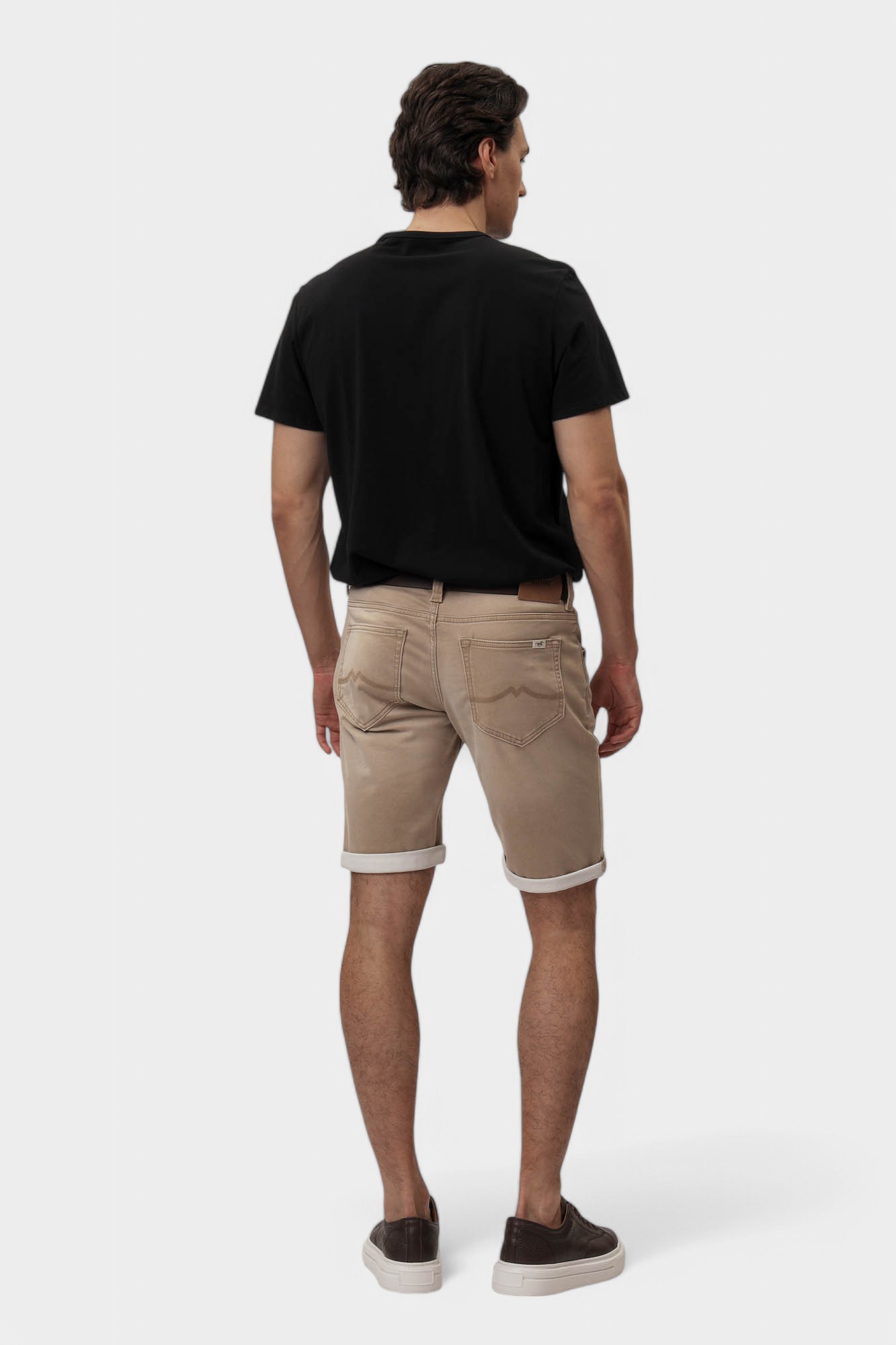 1016351 Шорты джинсовые Mustang Бежевый