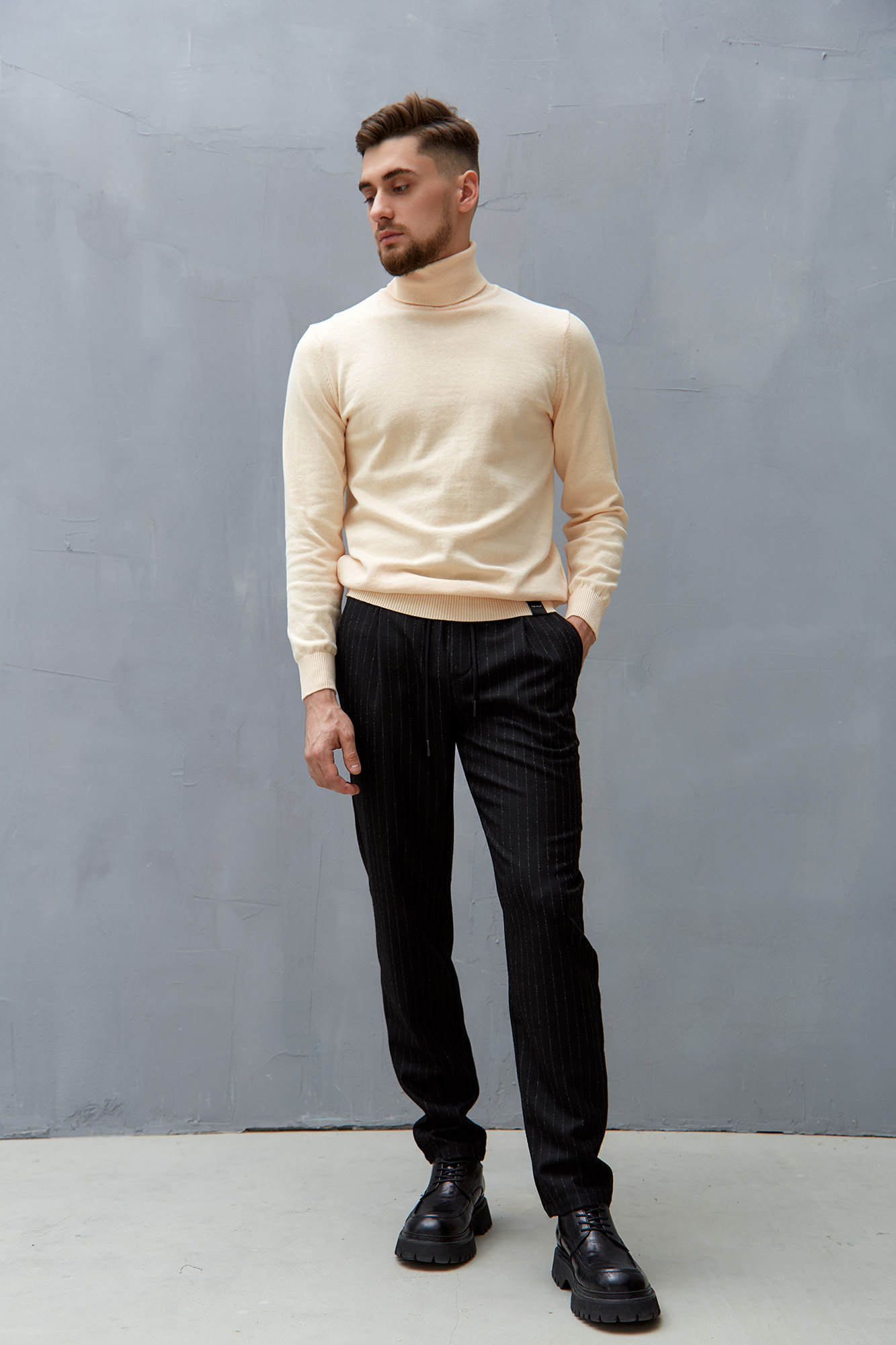 M-231-T-1105 Водолазка The Hills Бежевый