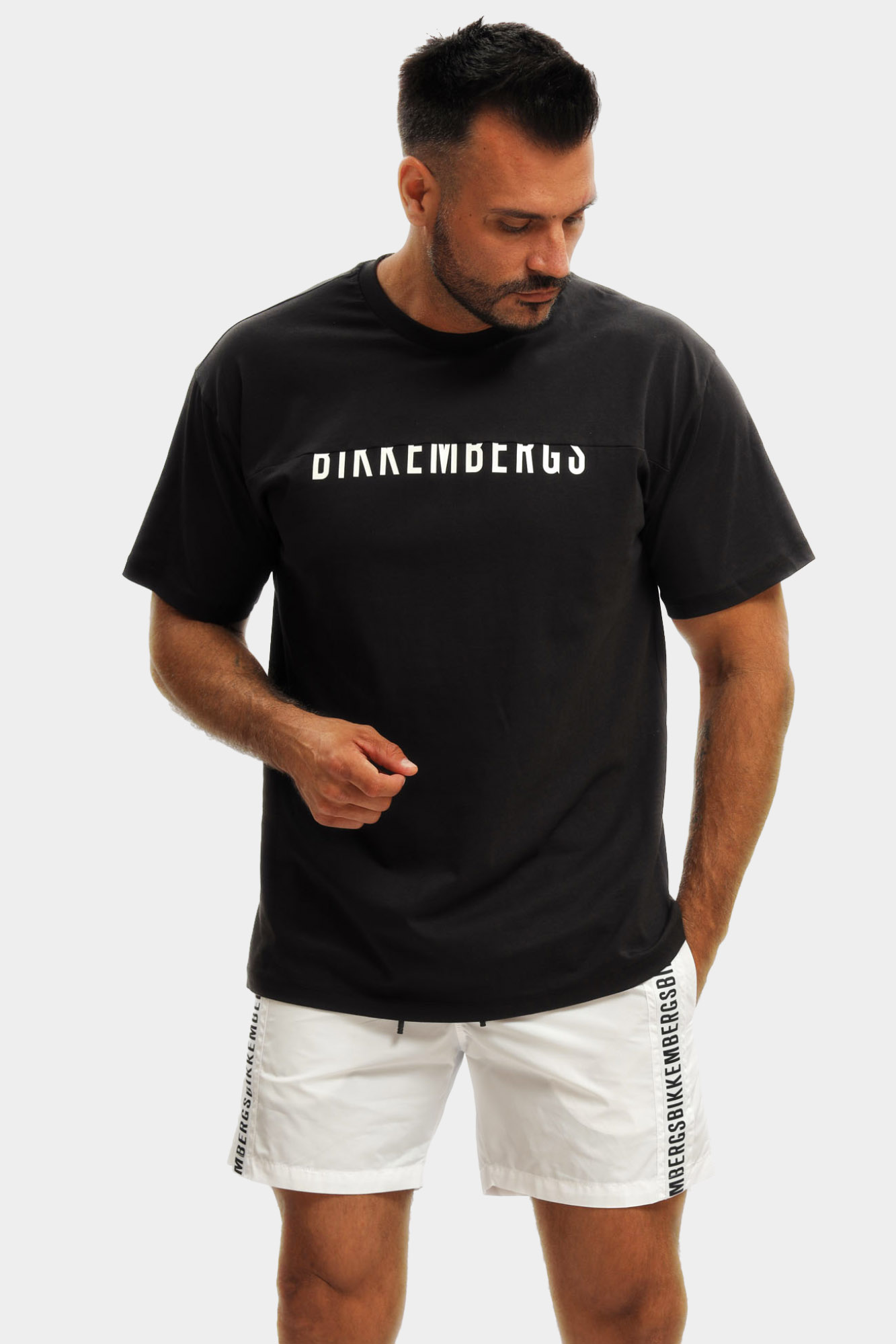 BKK25MBM Шорты плавательные Bikkembergs Белый