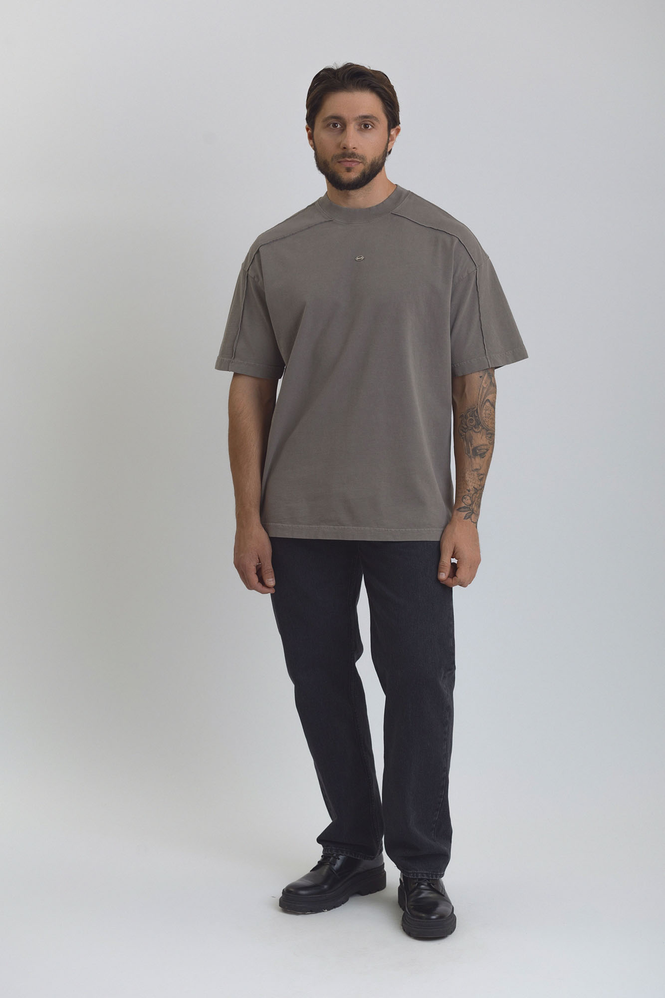 M-252-KB-U-T007 Футболка The Hills Серый