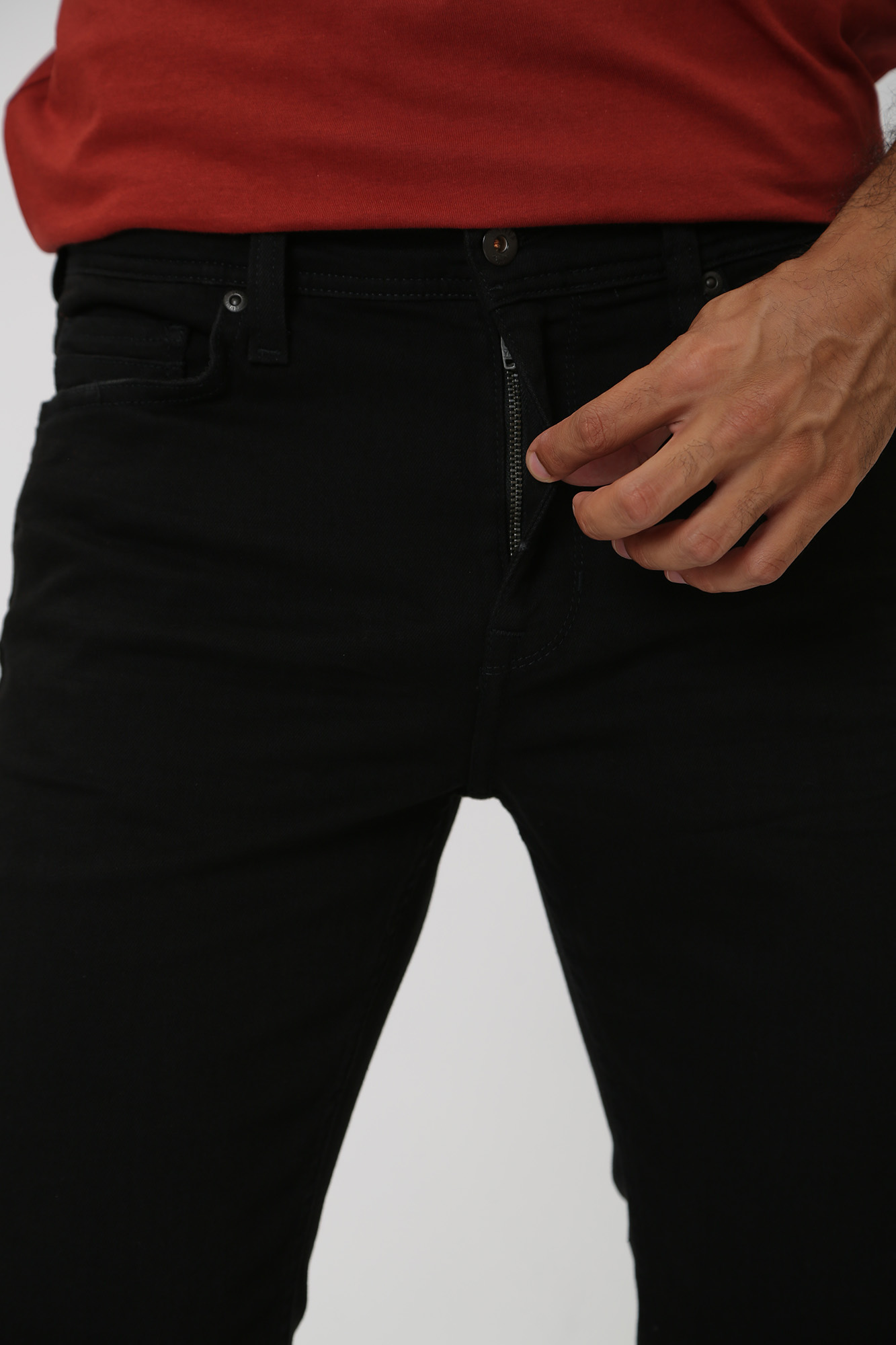 1014062-4000 Брюки джинсовые Mustang Черный