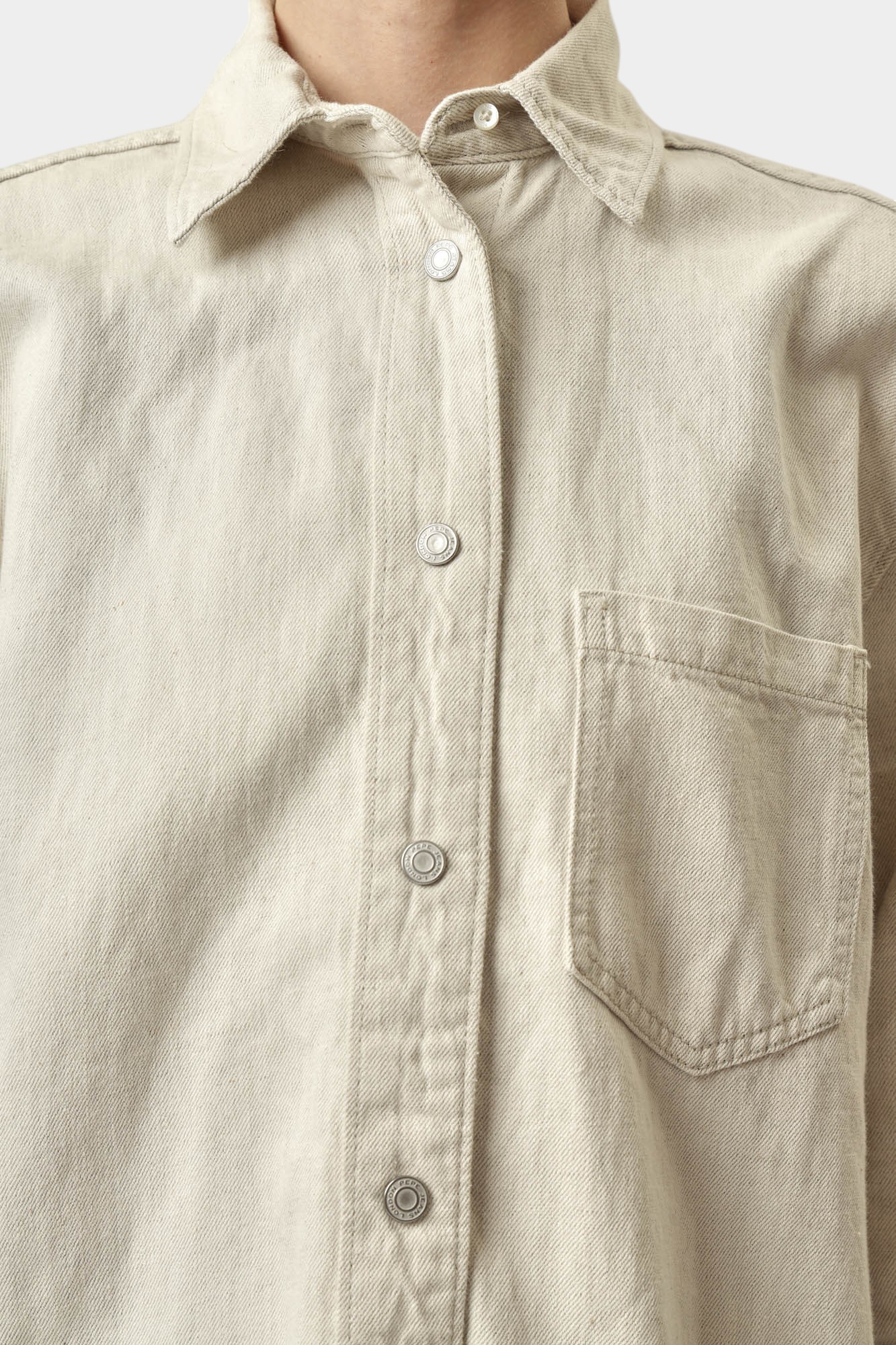 PL304963T рубашка джинсовая д/р pepe jeans 