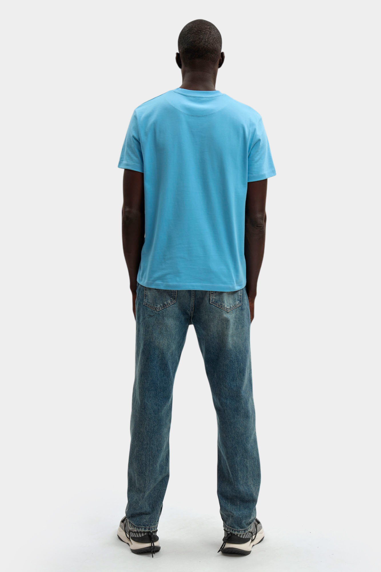 BMT1586 Футболка Bikkembergs Голубой