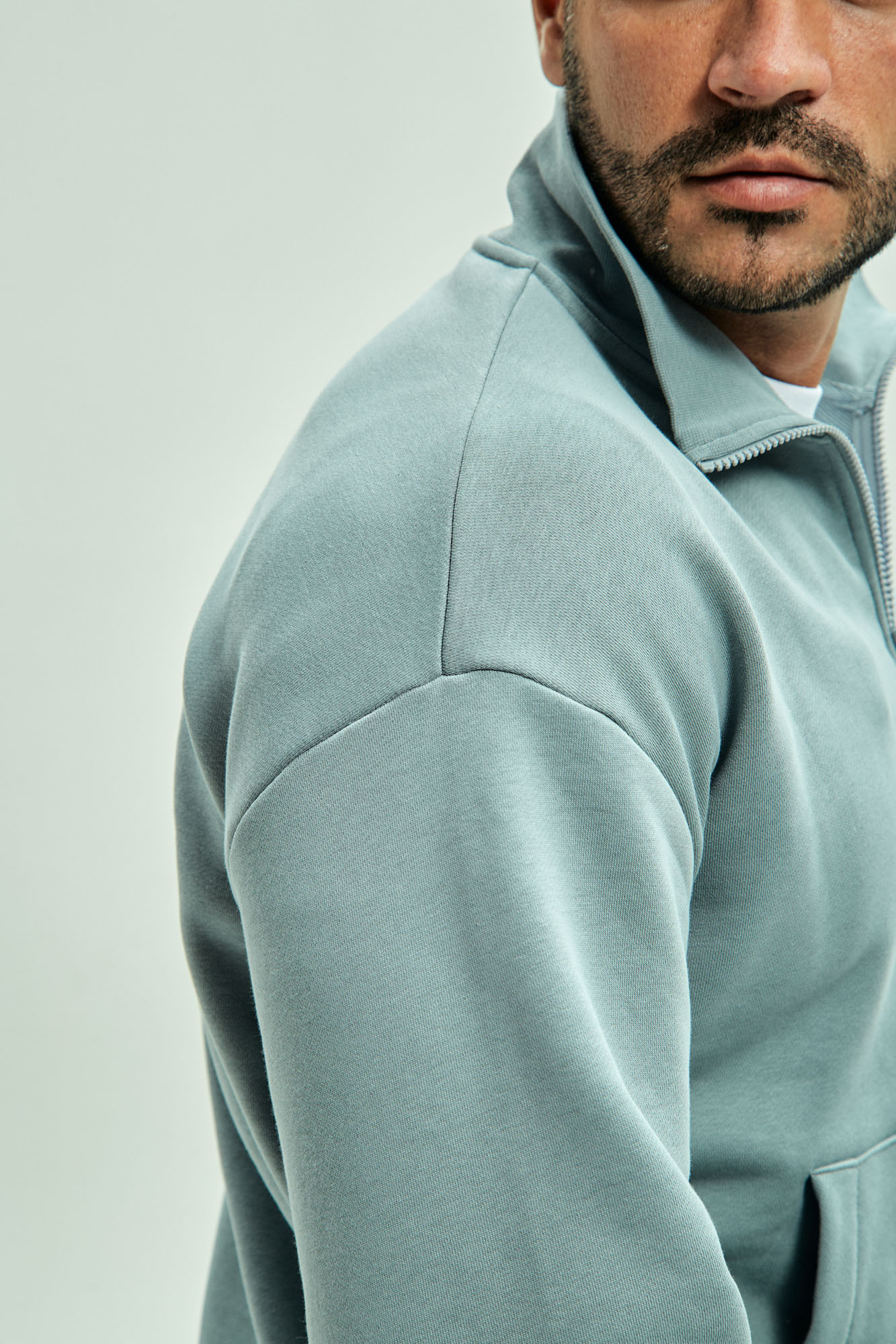 VM-ERK-20-048 Свитшот Van Mich Голубой