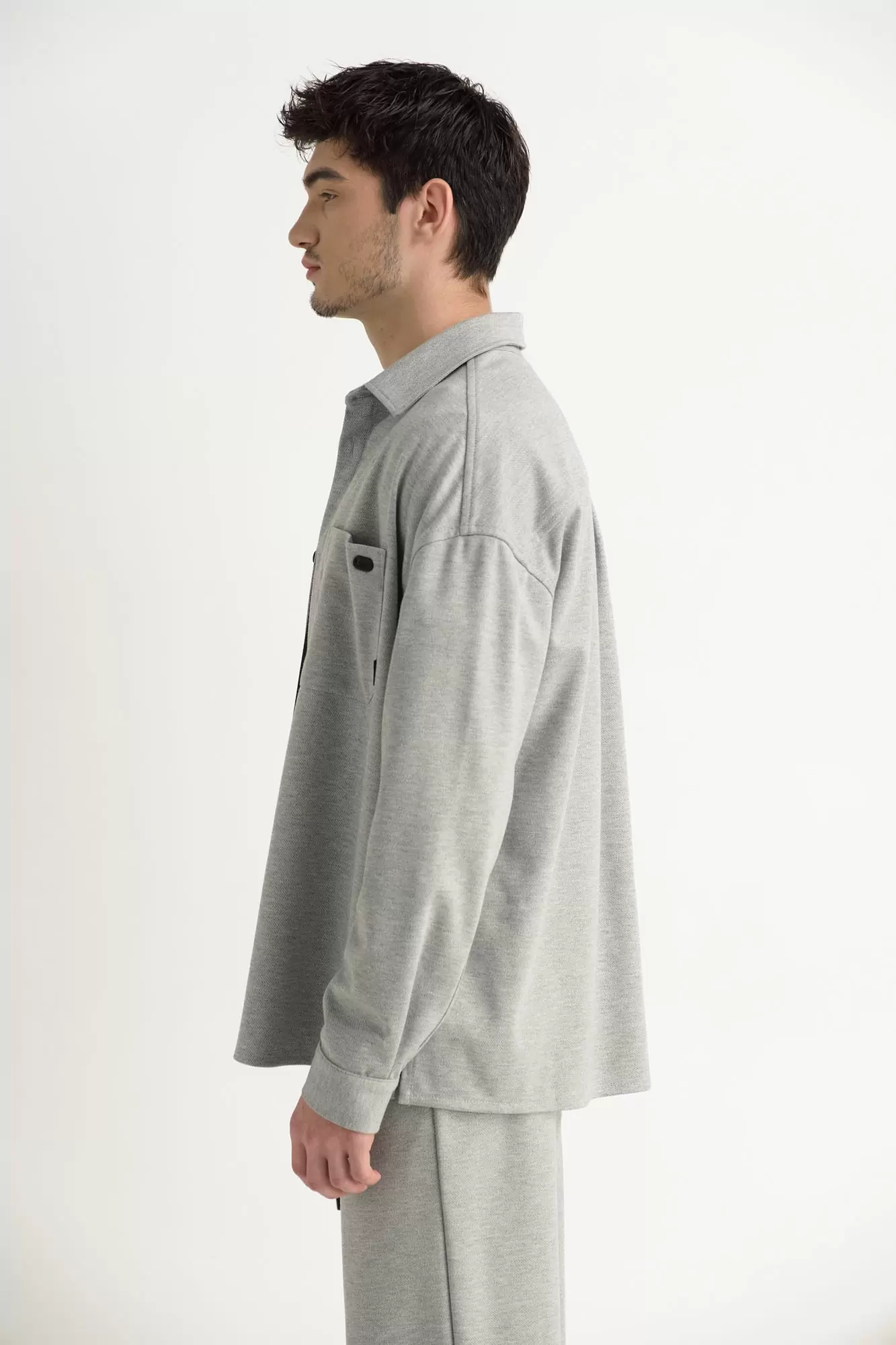 M-242-TH-56-0055 Рубашка с длинным рукавом The Hills Серый