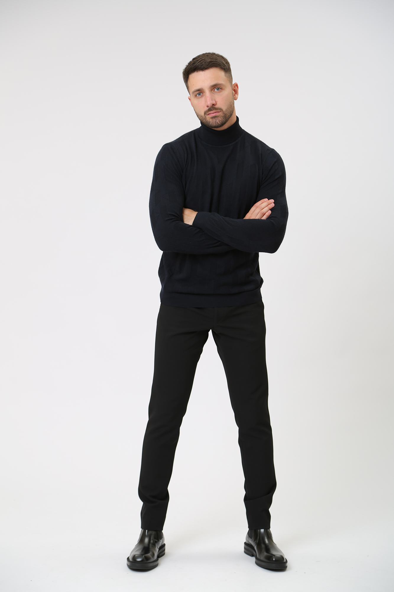 534399_655016 Водолазка Karl Lagerfeld Синий