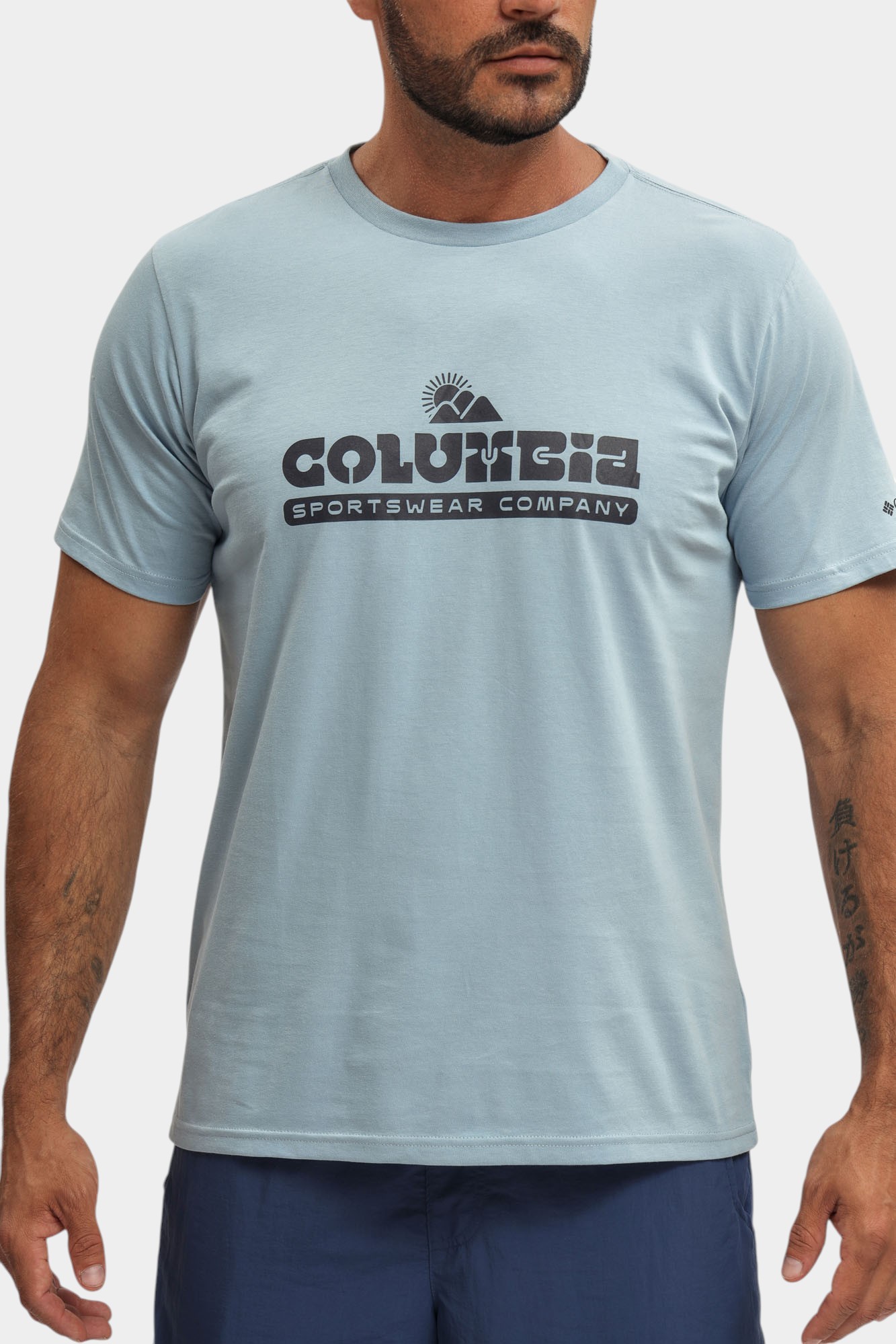 1991031 Футболка Columbia Голубой