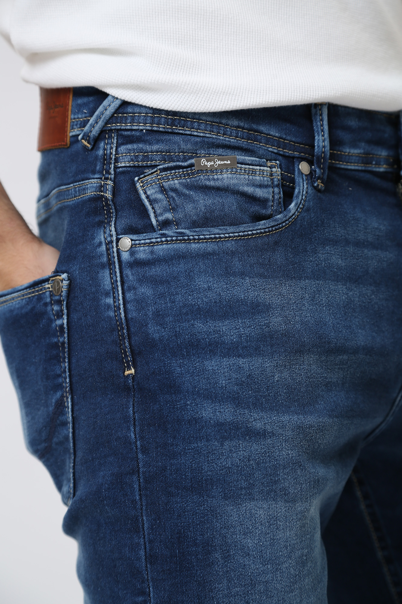 PM801022CQ8 Шорты джинсовые Pepe Jeans Синий